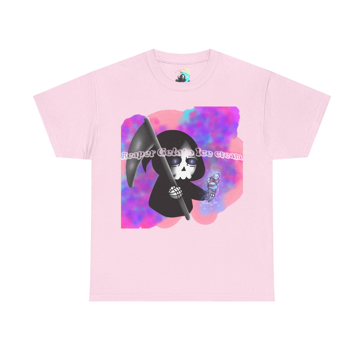 Reaper Gelato Ice Cream Unisex Heavy Cotton Shirt