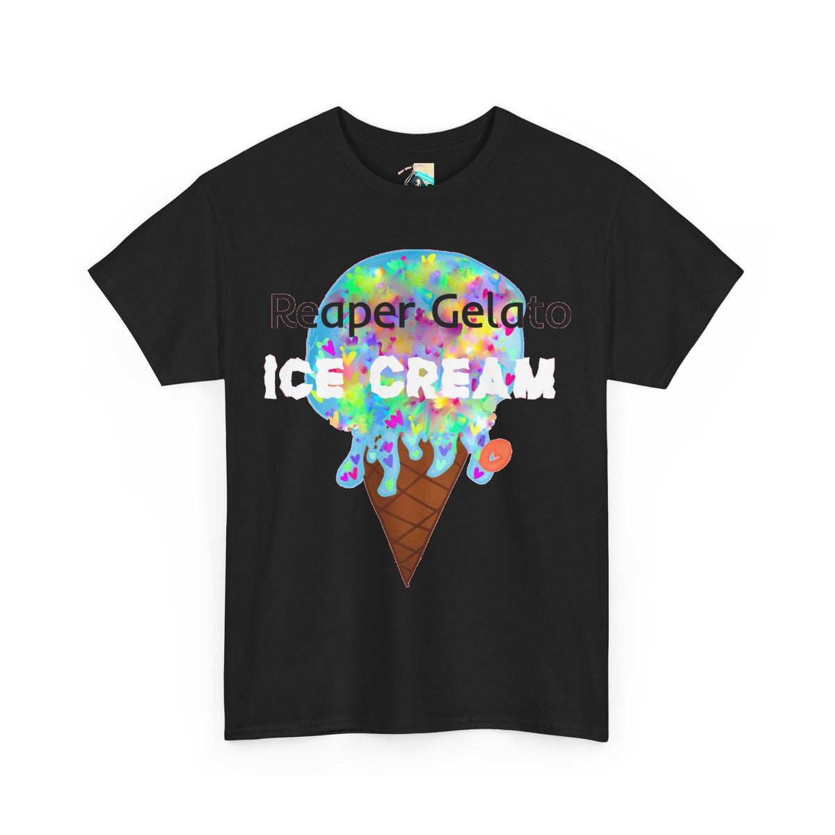 Ice Cream Unisex Heavy Cotton Shirt