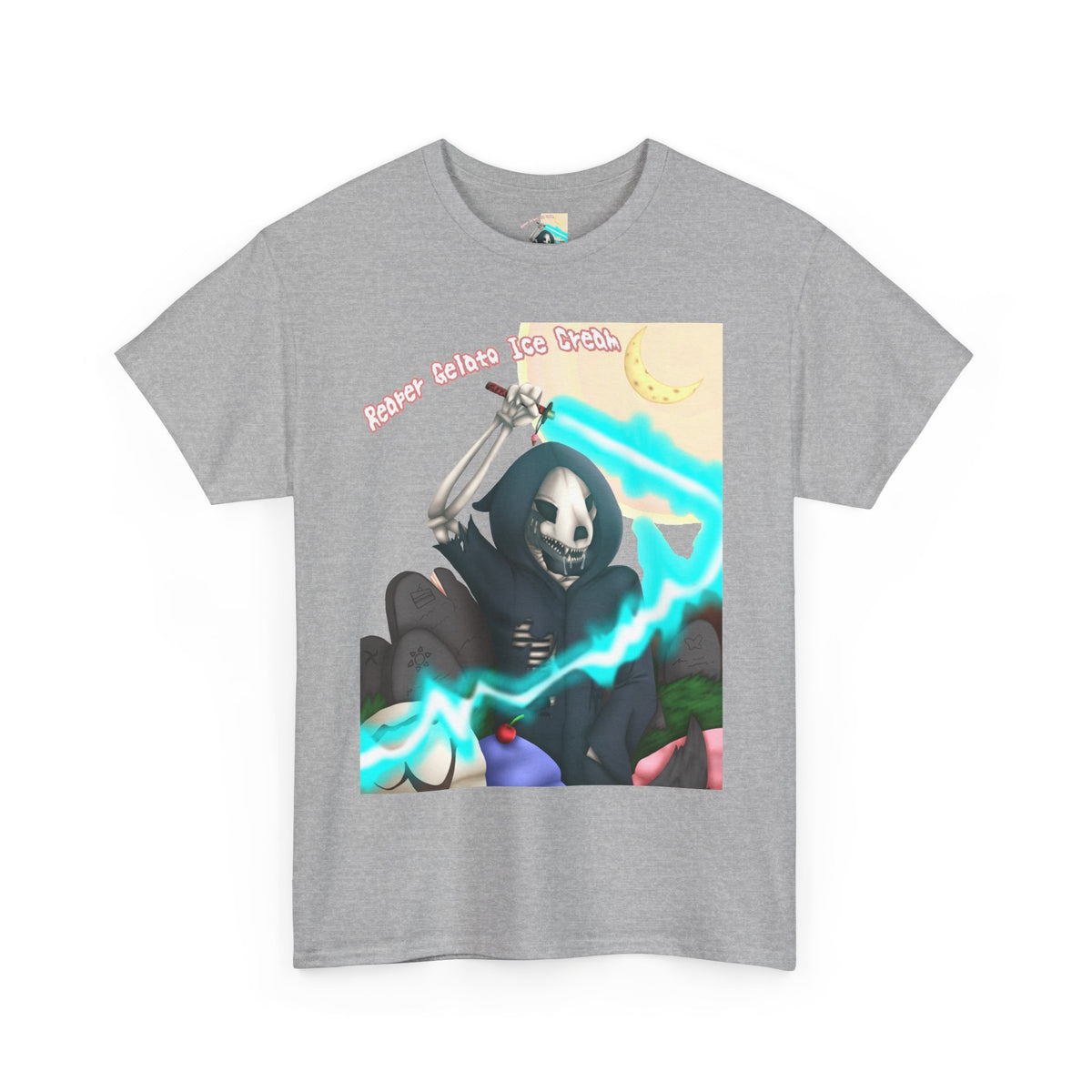 Reaper Wolf Gelato Unisex Heavy Cotton Shirt
