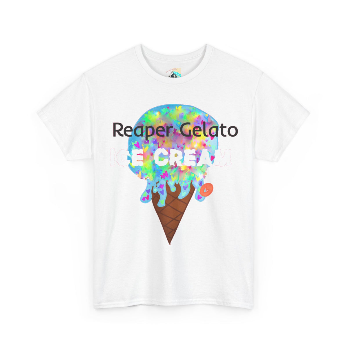 Ice Cream Unisex Heavy Cotton Shirt