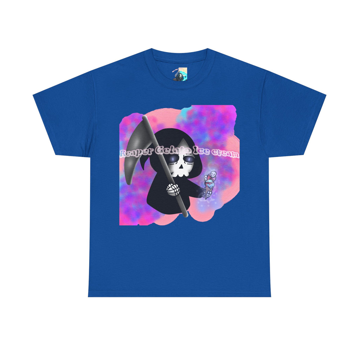 Reaper Gelato Ice Cream Unisex Heavy Cotton Shirt