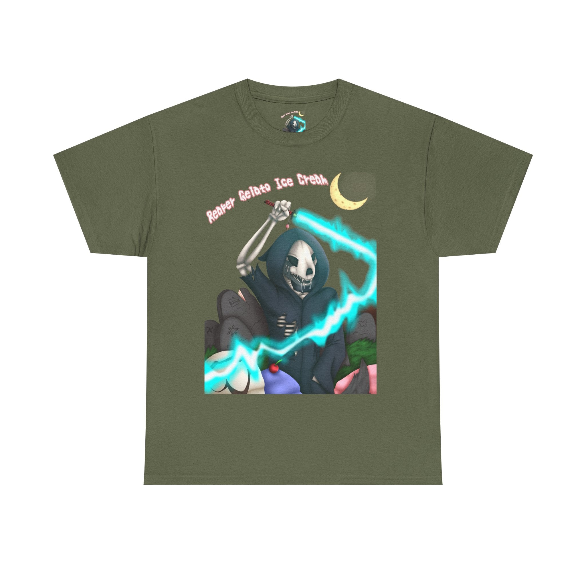 Reaper Wolf Gelato Unisex Heavy Cotton Shirt