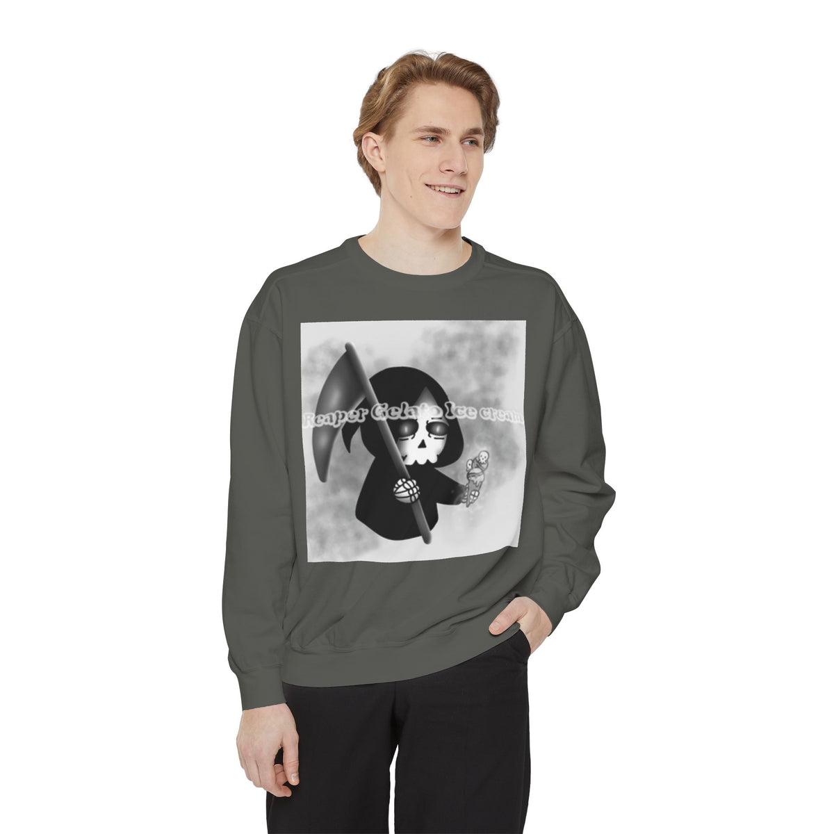 Reaper Noir Ice Cream Unisex Sweatshirt