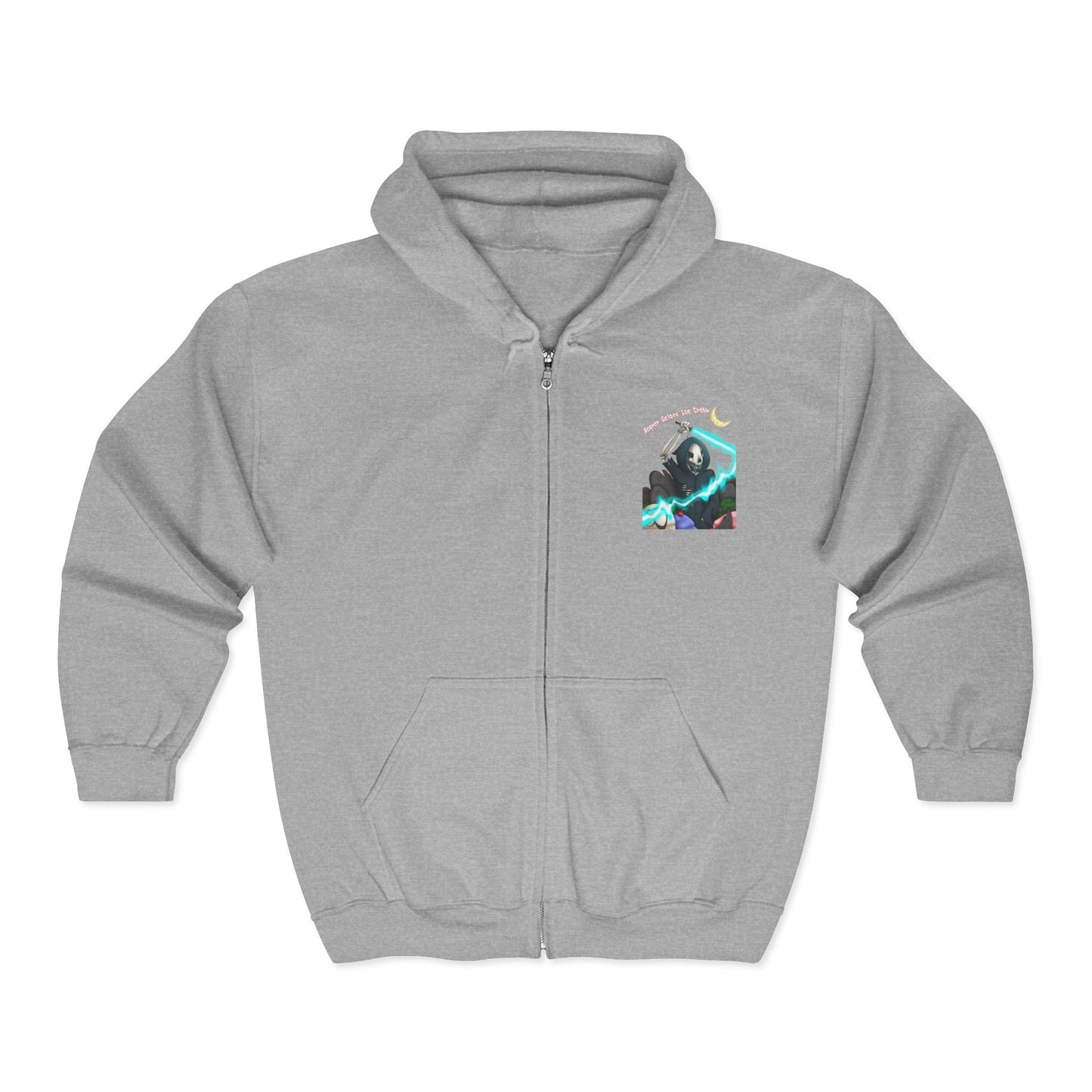 Reaper Wolf Gelato Unisex Zip Hoodie