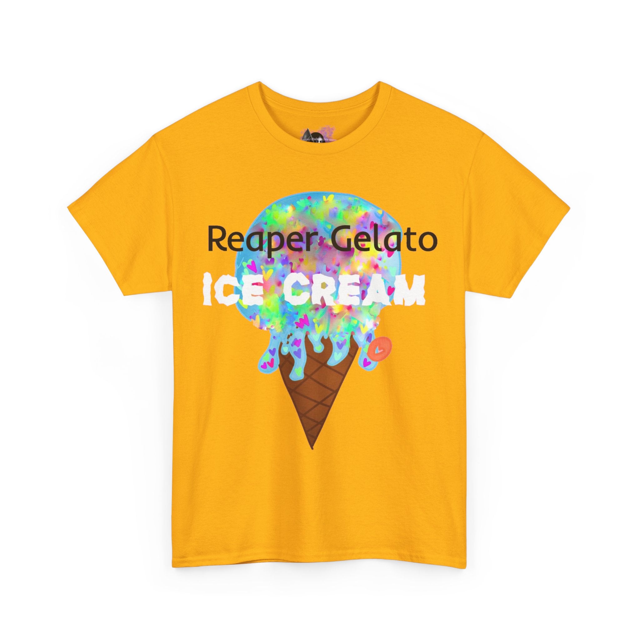Ice Cream Unisex Heavy Cotton Shirt