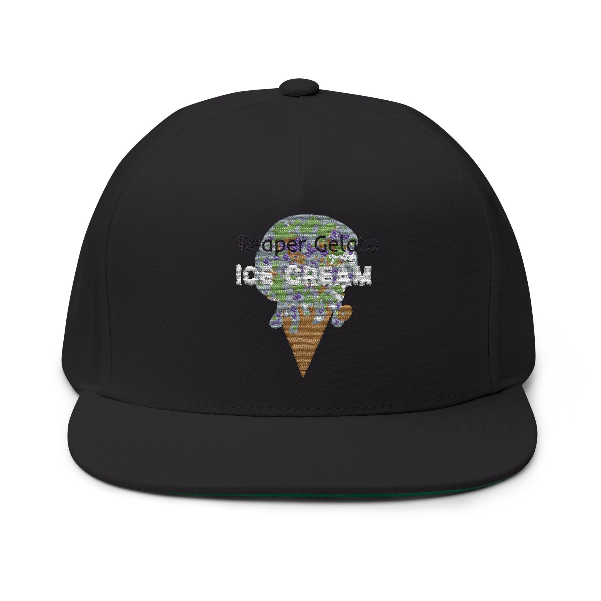 Ice Cream Flat Bill Cap