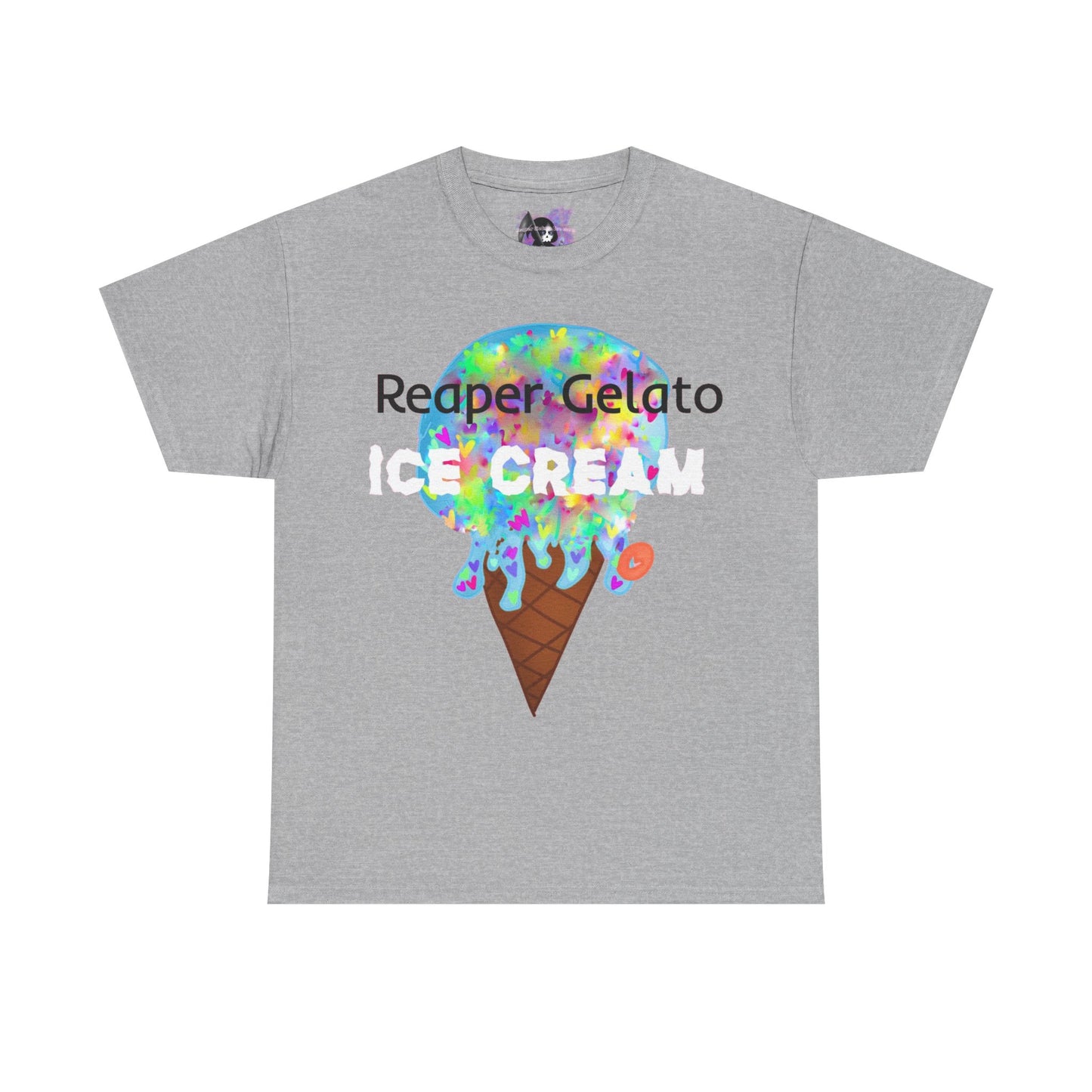 Ice Cream Unisex Heavy Cotton Shirt