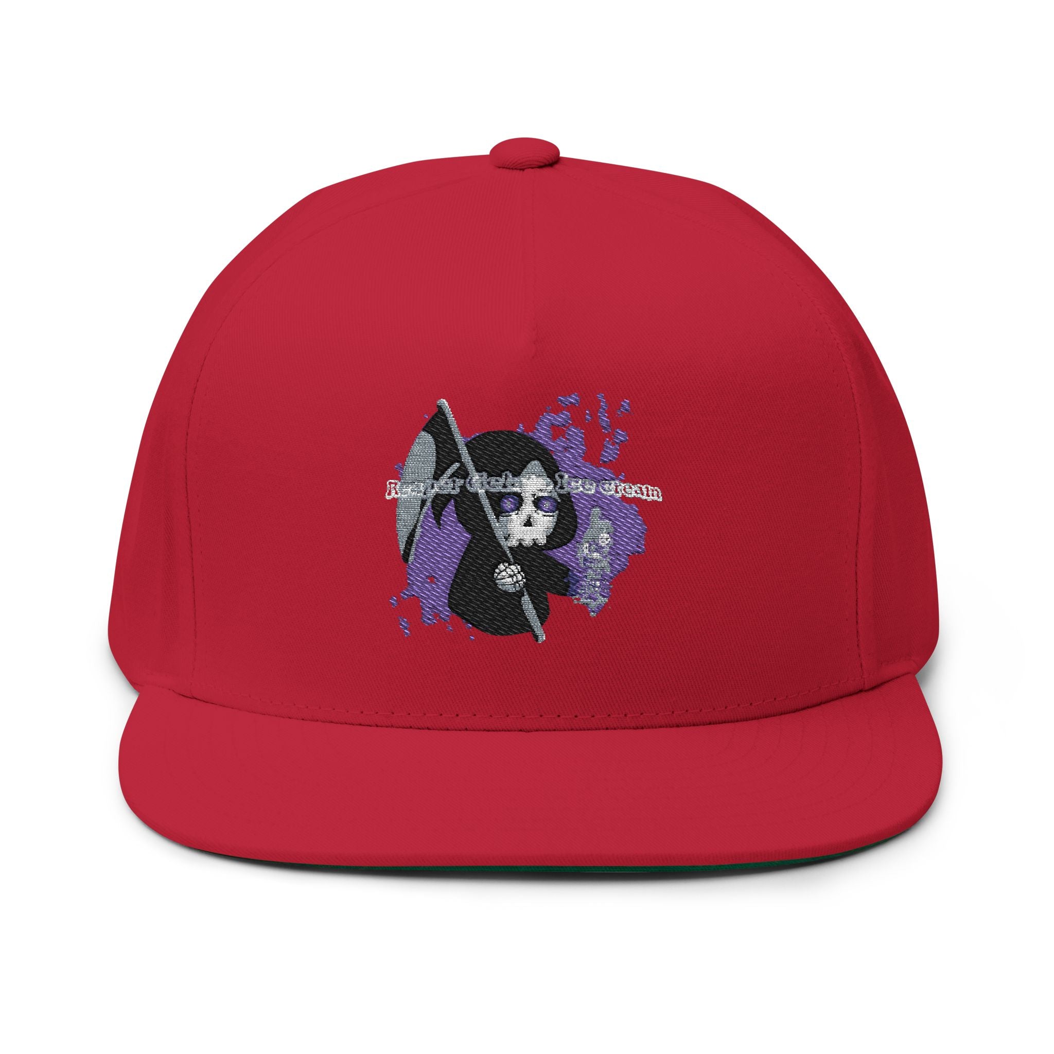 Reaper Gelato Ice Cream Flat Bill Cap