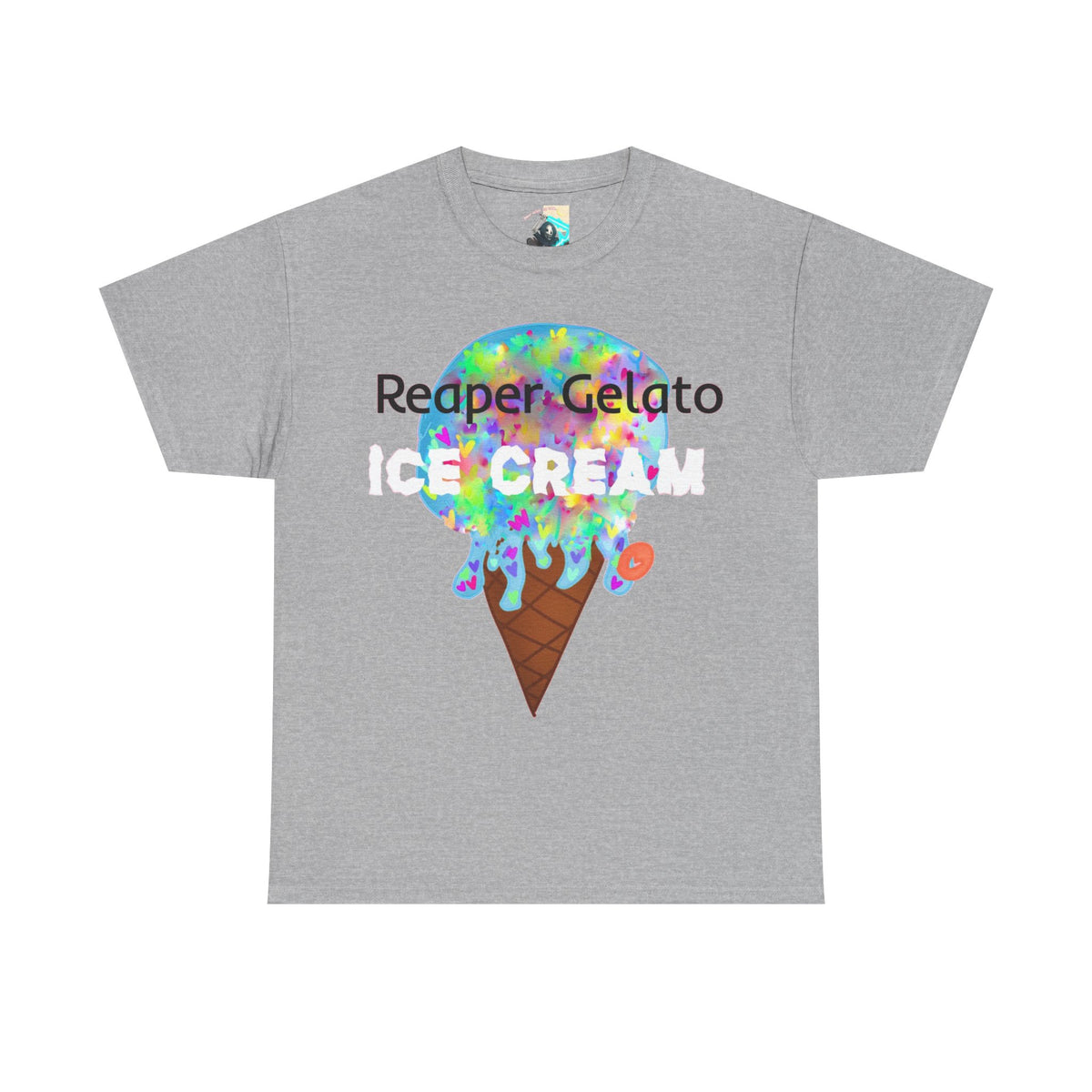 Ice Cream Unisex Heavy Cotton Shirt