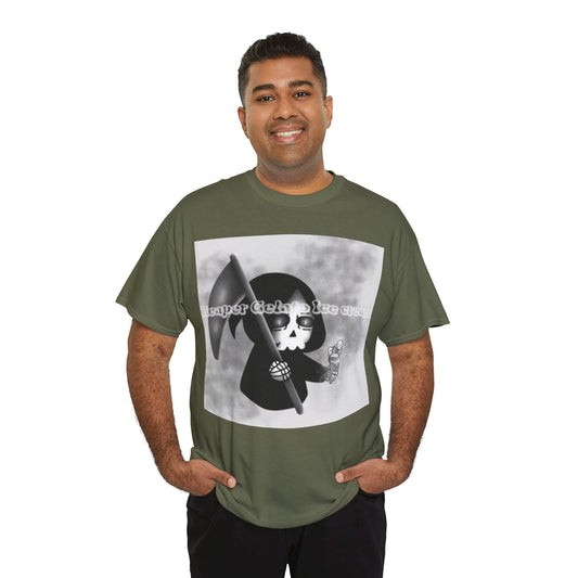 Reaper Gelato Ice Cream Unisex Heavy Cotton Shirt