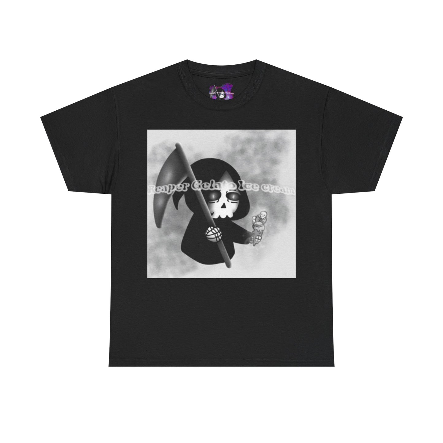 Reaper Gelato Ice Cream Unisex Heavy Cotton Shirt