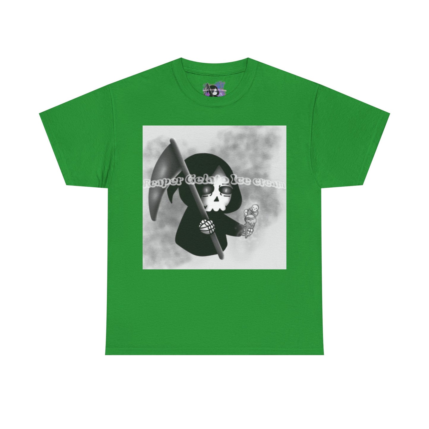 Reaper Gelato Ice Cream Unisex Heavy Cotton Shirt