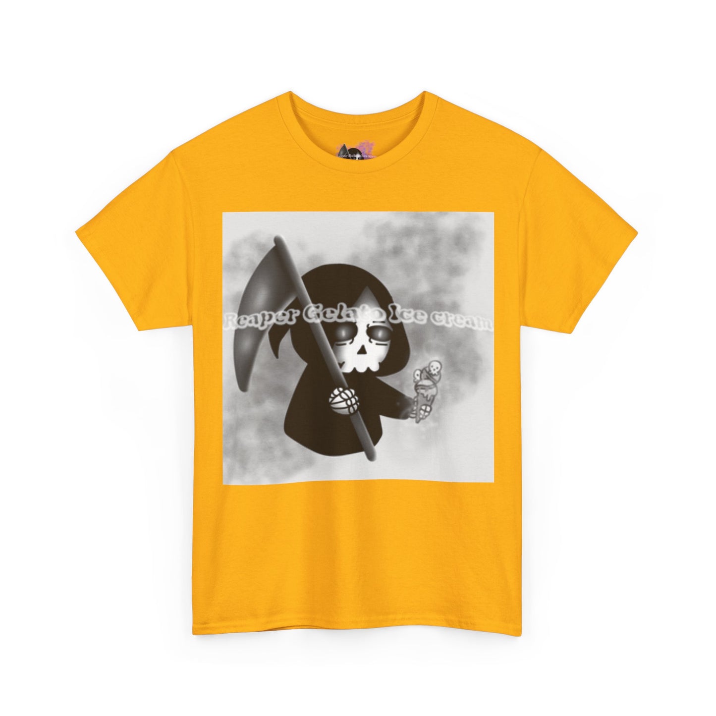 Reaper Gelato Ice Cream Unisex Heavy Cotton Shirt