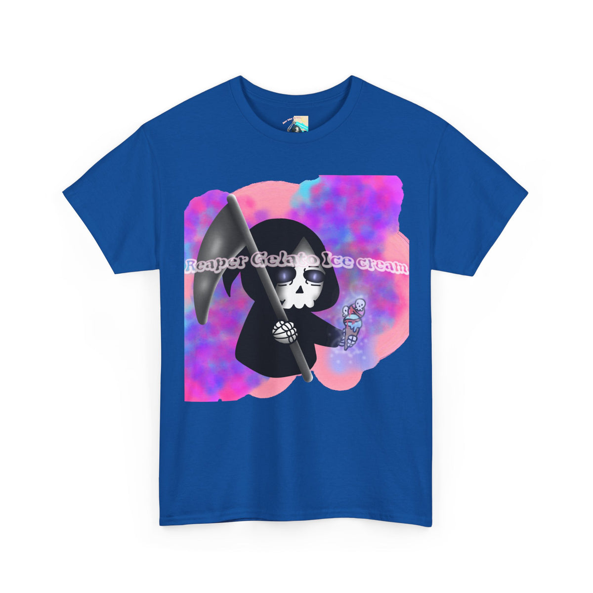 Reaper Gelato Ice Cream Unisex Heavy Cotton Shirt