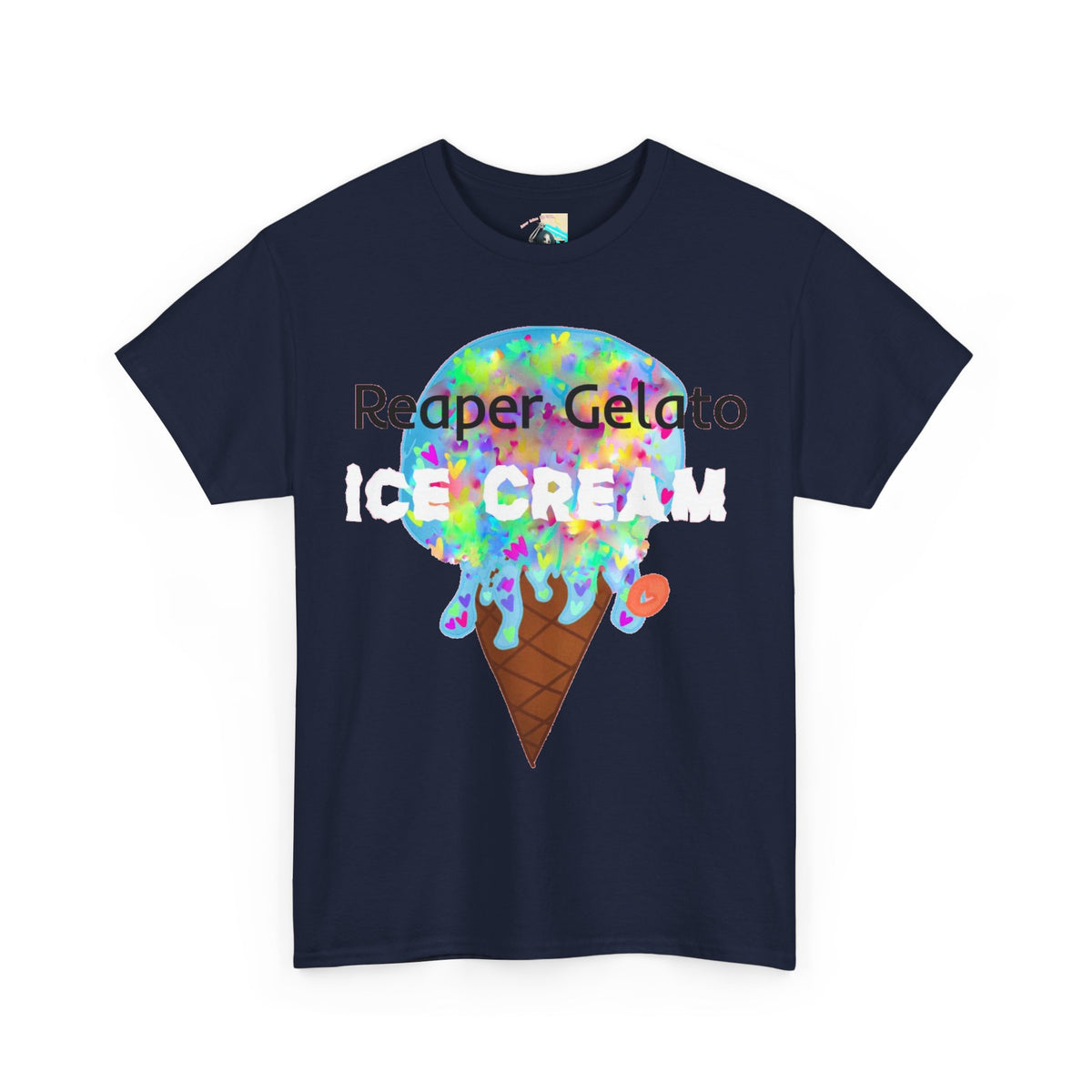 Ice Cream Unisex Heavy Cotton Shirt