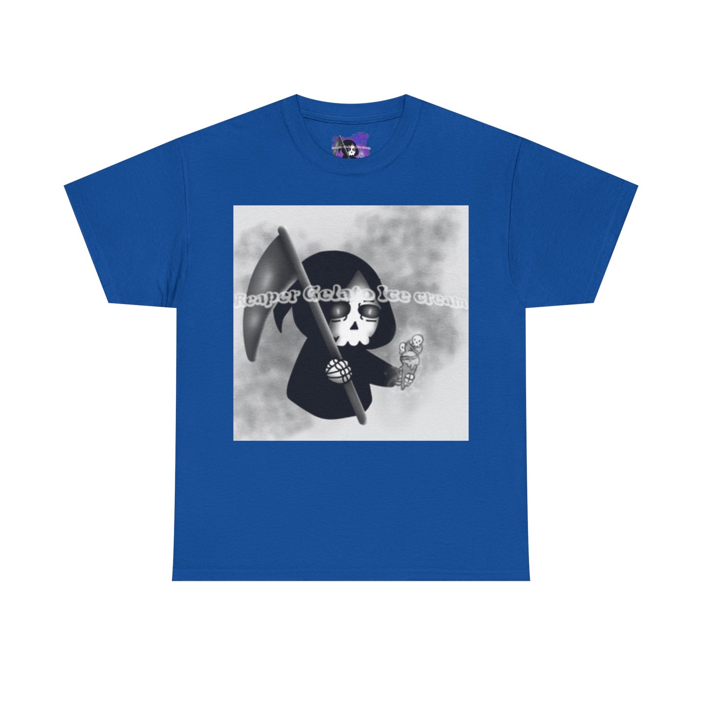 Reaper Gelato Ice Cream Unisex Heavy Cotton Shirt