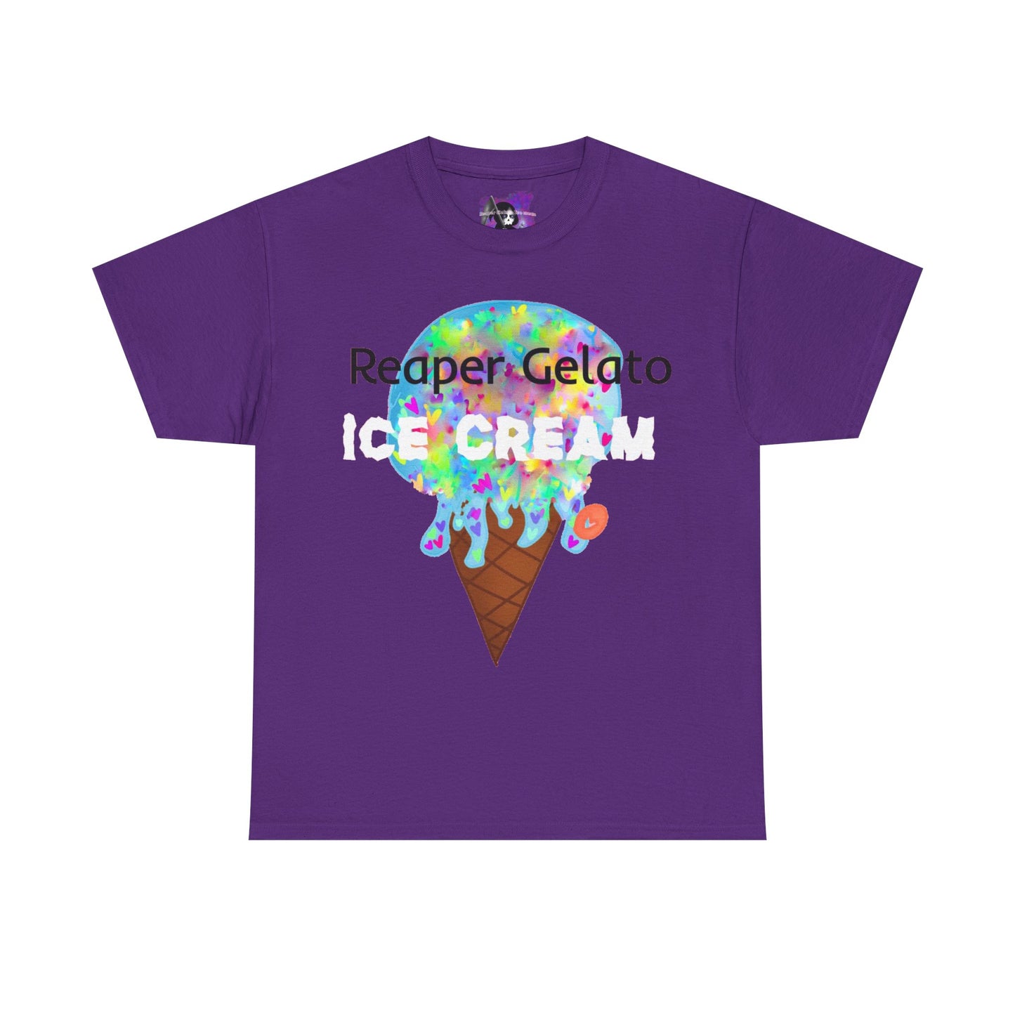 Ice Cream Unisex Heavy Cotton Shirt