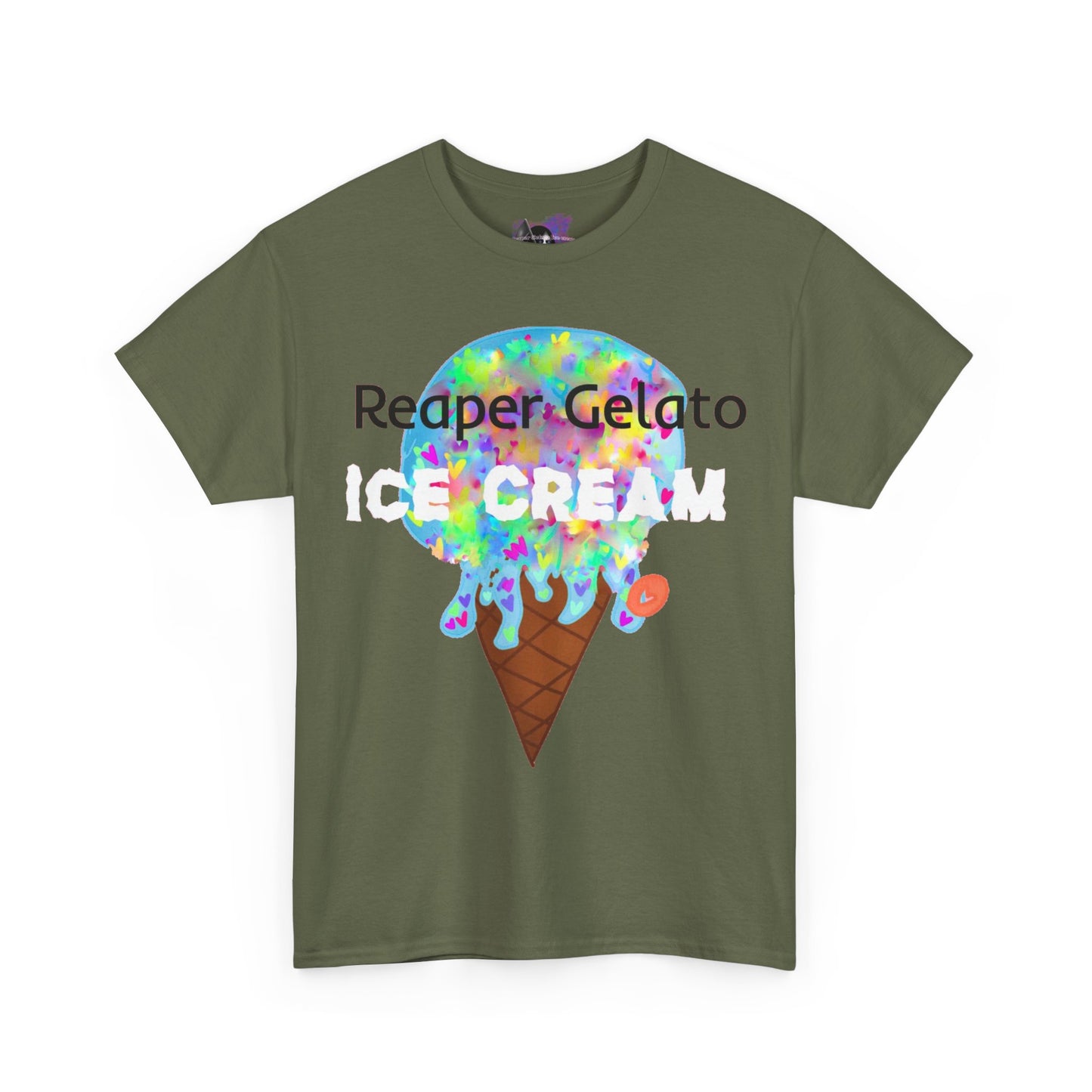 Ice Cream Unisex Heavy Cotton Shirt