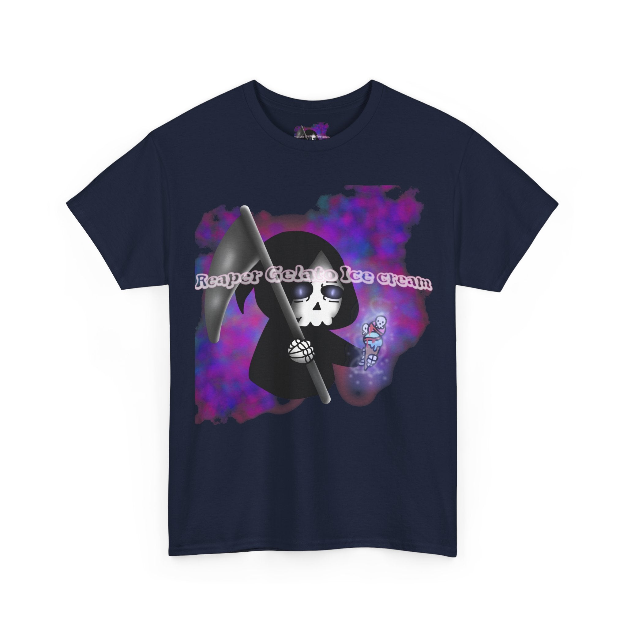 Reaper Gelato Ice Cream Unisex Heavy Cotton Shirt