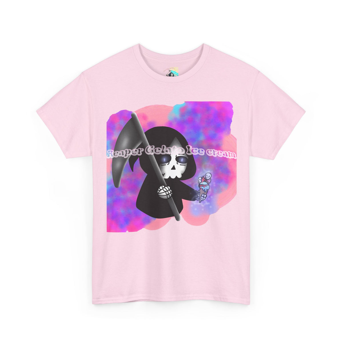 Reaper Gelato Ice Cream Unisex Heavy Cotton Shirt