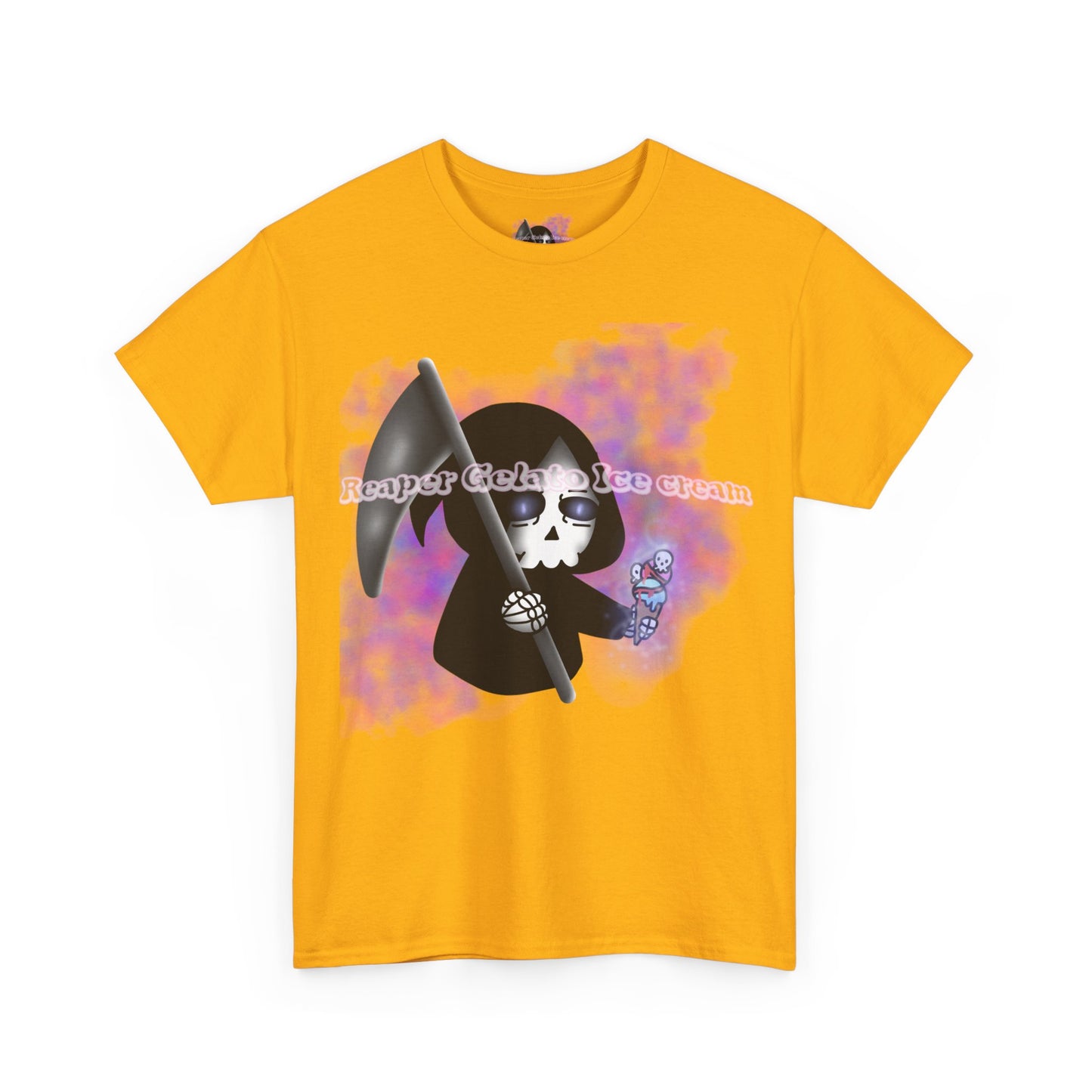 Reaper Gelato Ice Cream Unisex Heavy Cotton Shirt