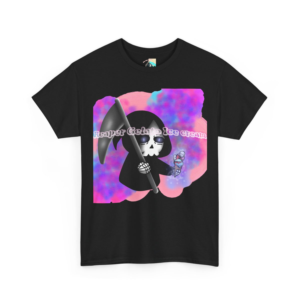 Reaper Gelato Ice Cream Unisex Heavy Cotton Shirt