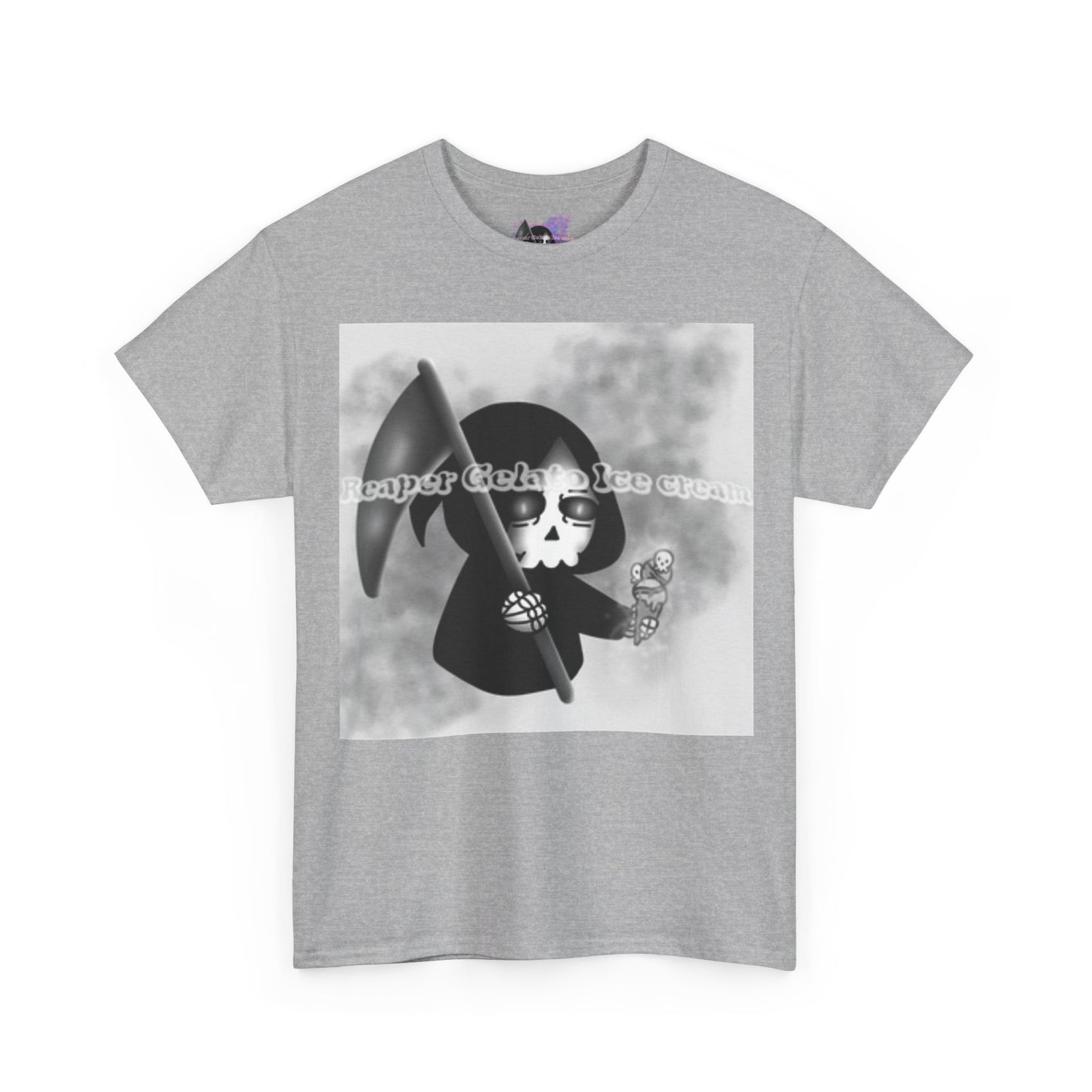 Reaper Gelato Ice Cream Unisex Heavy Cotton Shirt