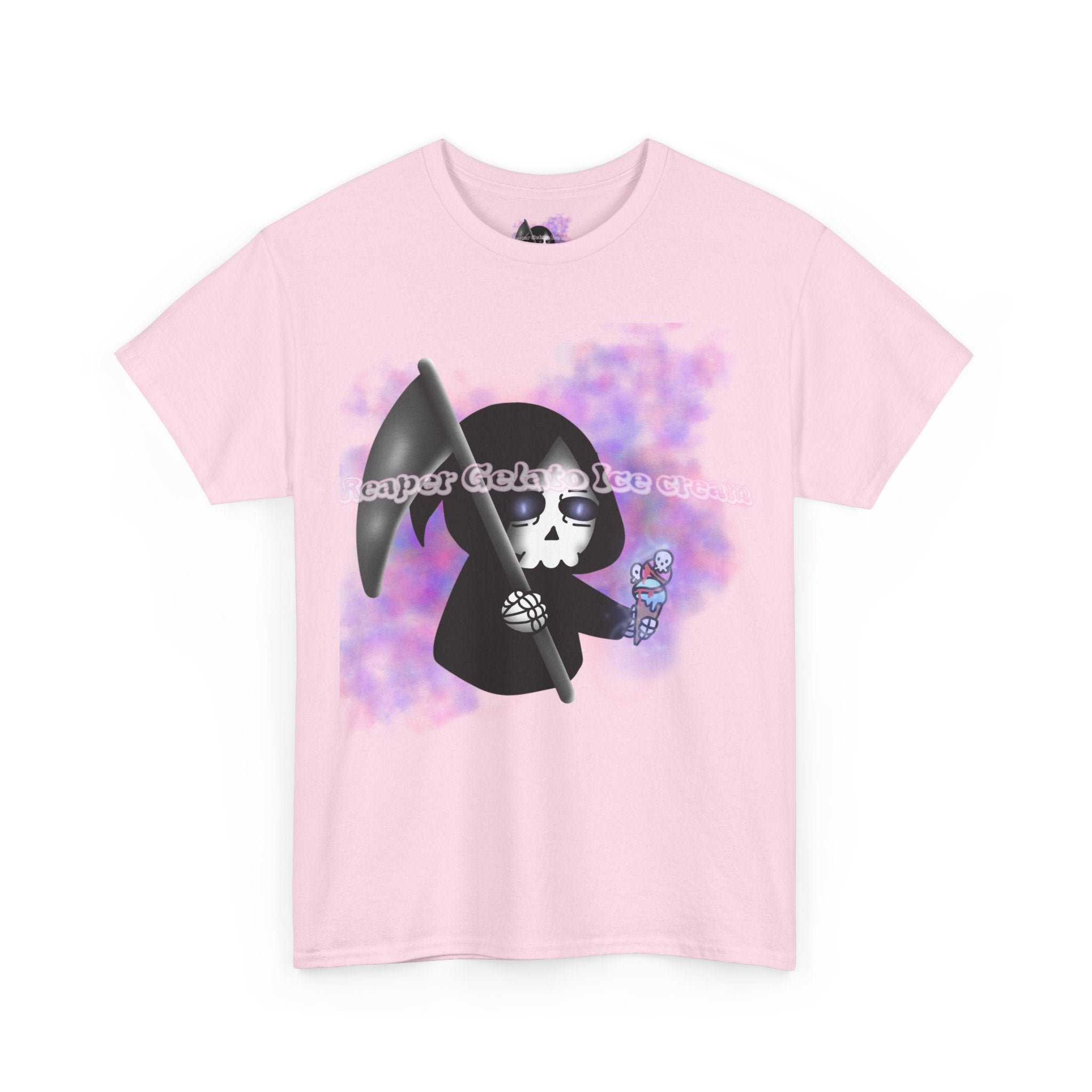 Reaper Gelato Ice Cream Unisex Heavy Cotton Shirt