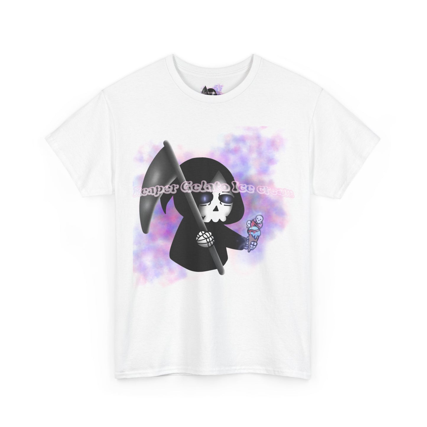 Reaper Gelato Ice Cream Unisex Heavy Cotton Shirt