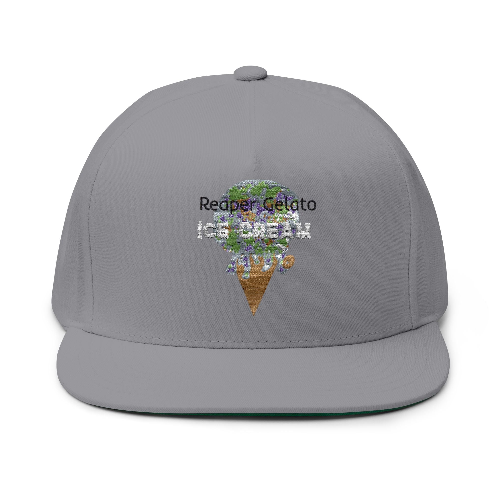 Ice Cream Flat Bill Cap