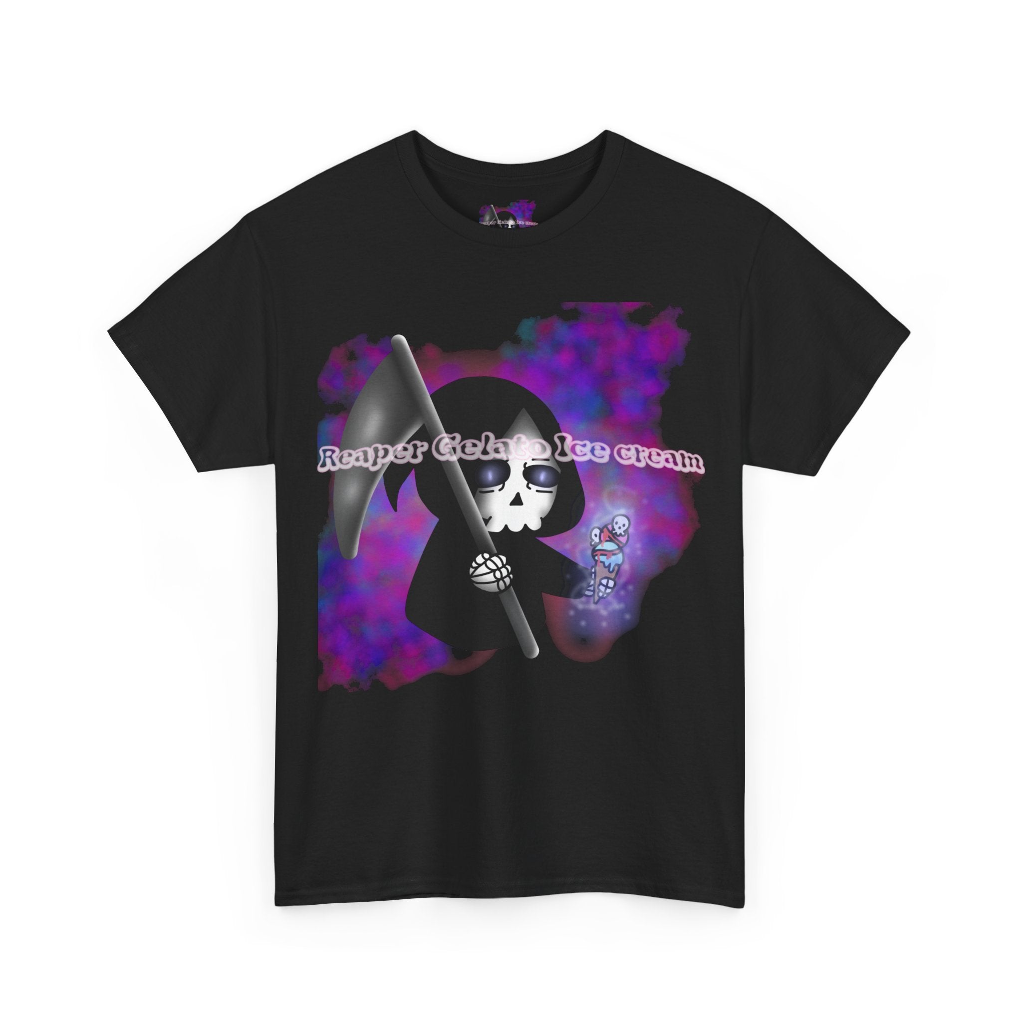 Reaper Gelato Ice Cream Unisex Heavy Cotton Shirt
