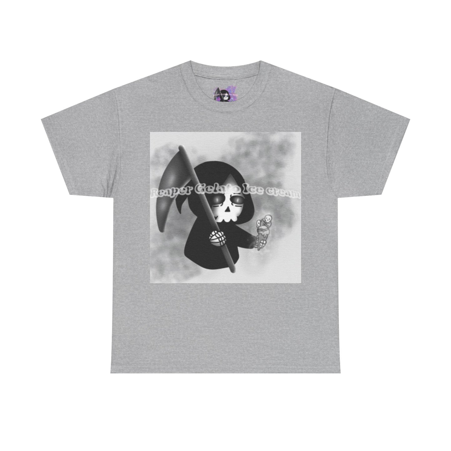 Reaper Gelato Ice Cream Unisex Heavy Cotton Shirt
