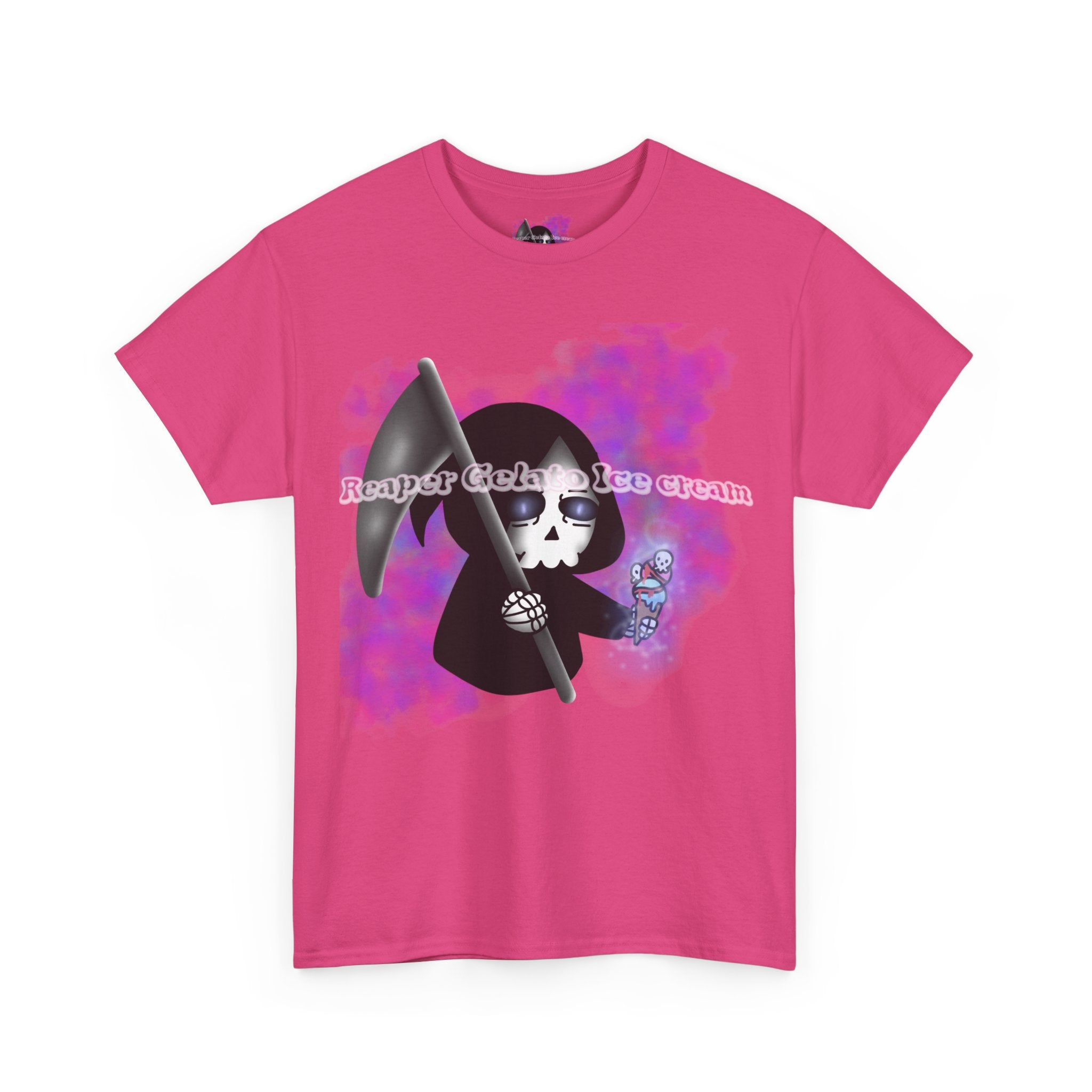 Reaper Gelato Ice Cream Unisex Heavy Cotton Shirt