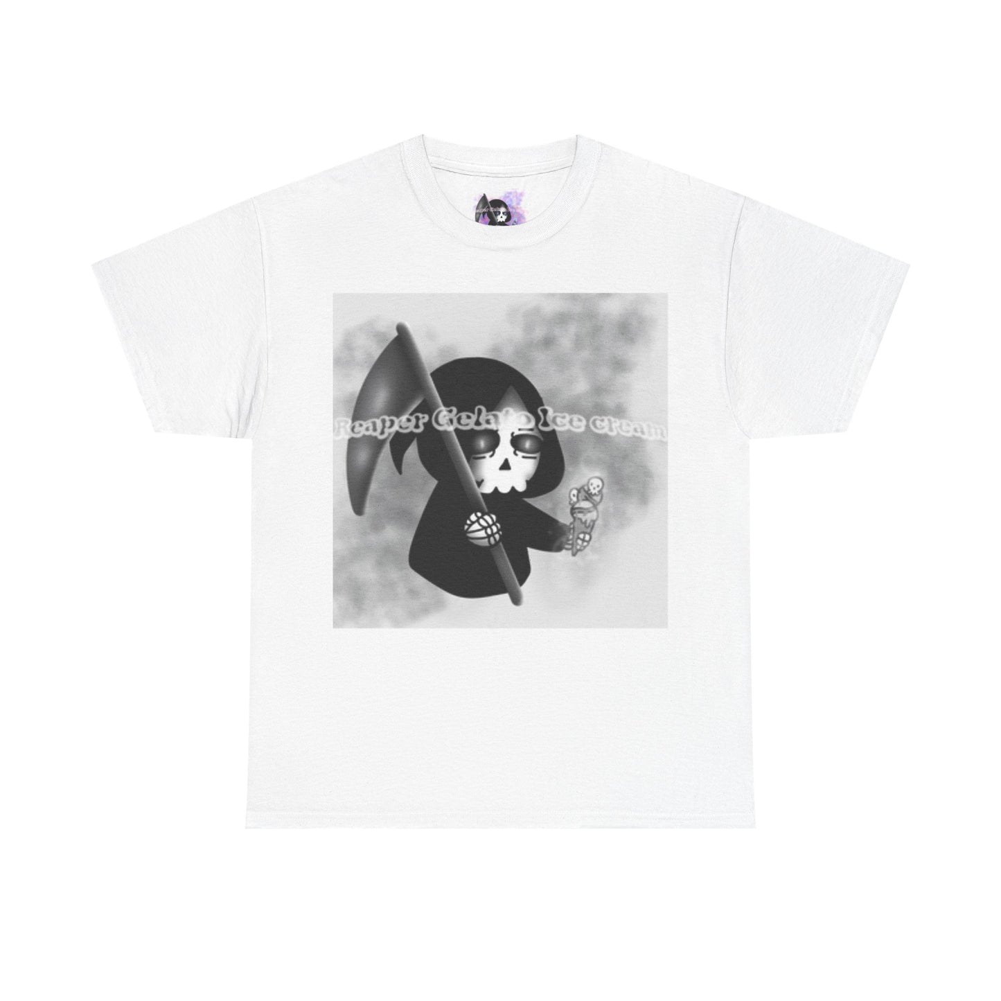 Reaper Gelato Ice Cream Unisex Heavy Cotton Shirt