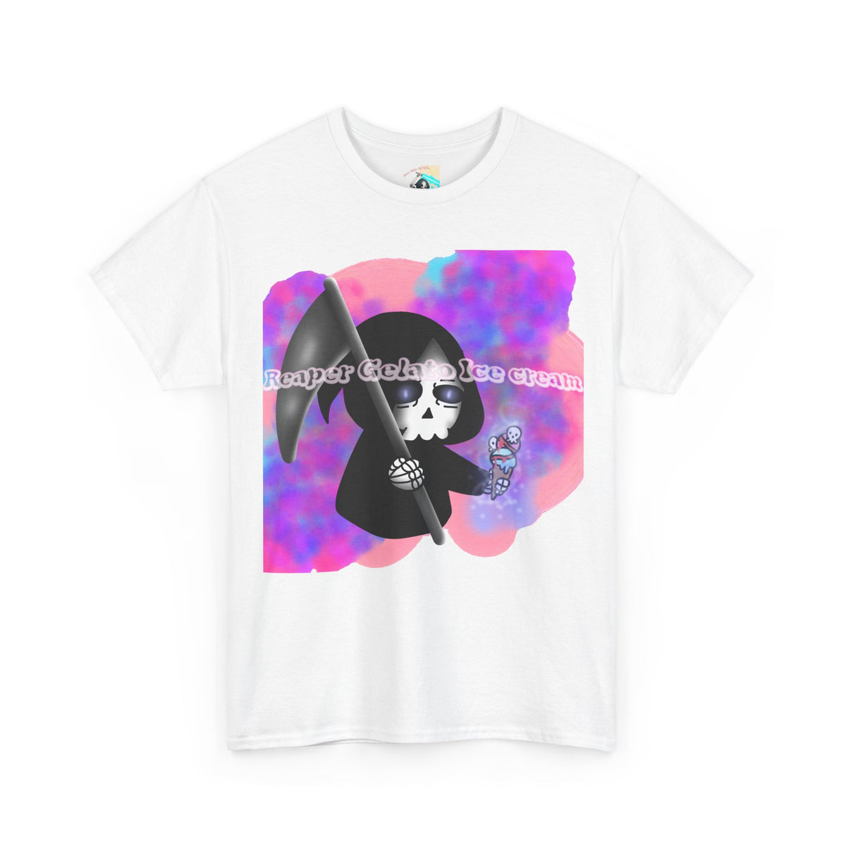 Reaper Gelato Ice Cream Unisex Heavy Cotton Shirt