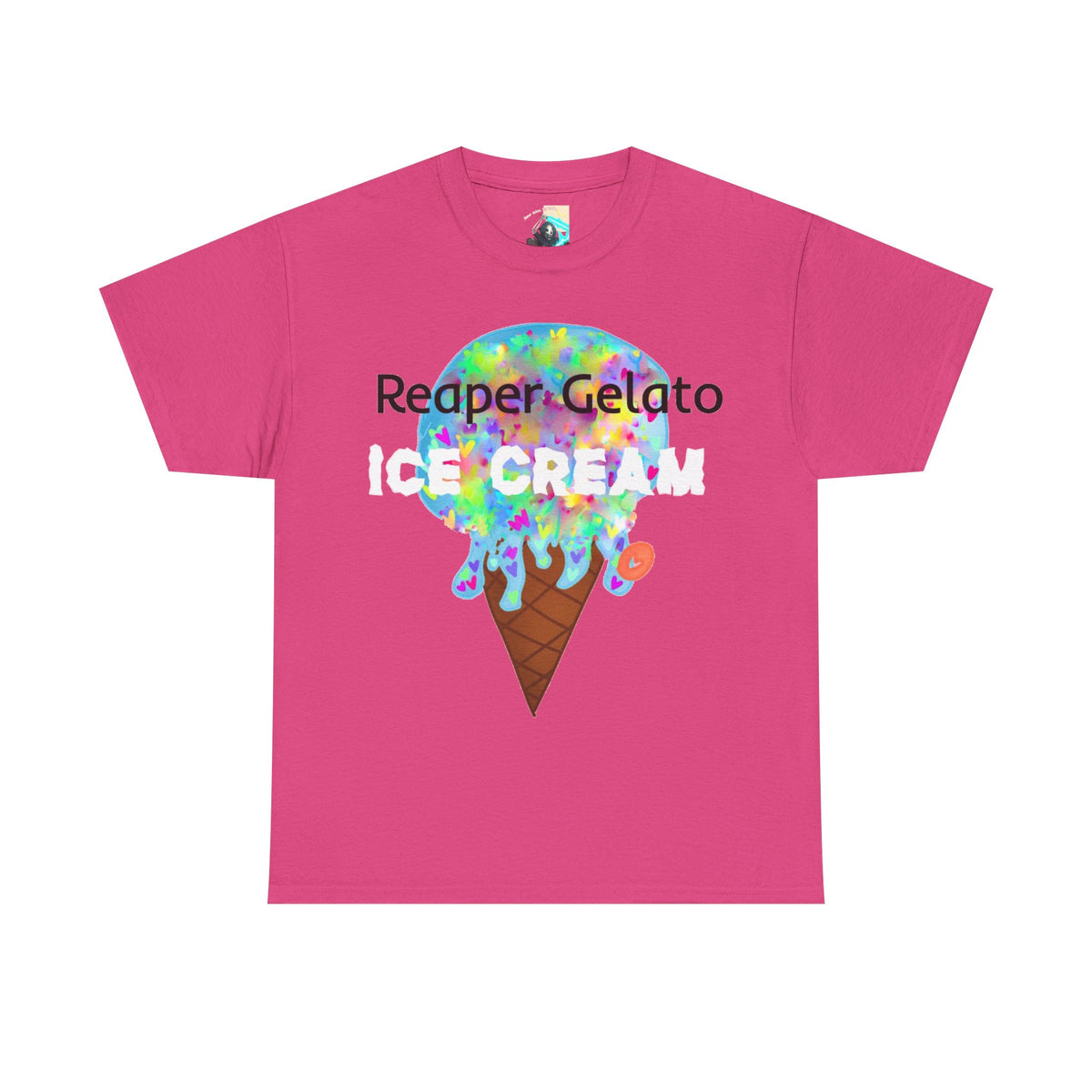 Ice Cream Unisex Heavy Cotton Shirt