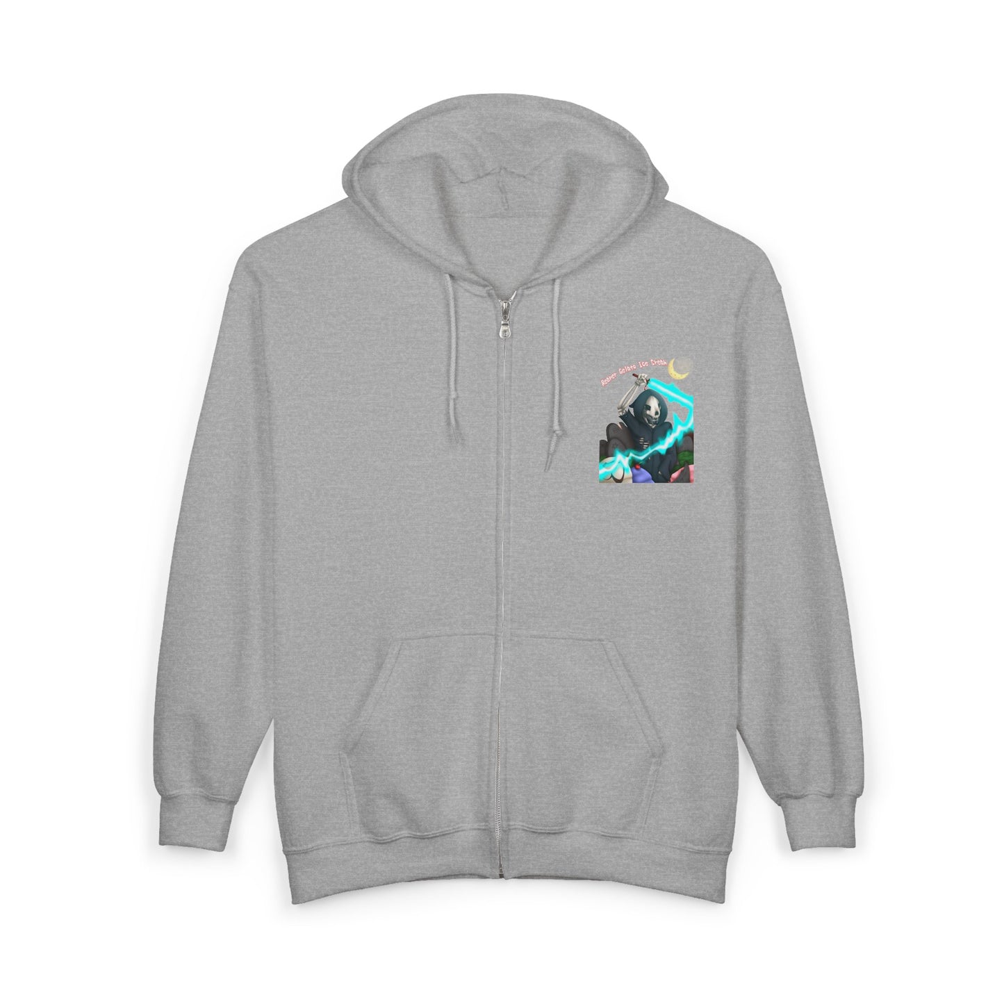 Reaper Wolf Gelato Unisex Zip Hoodie