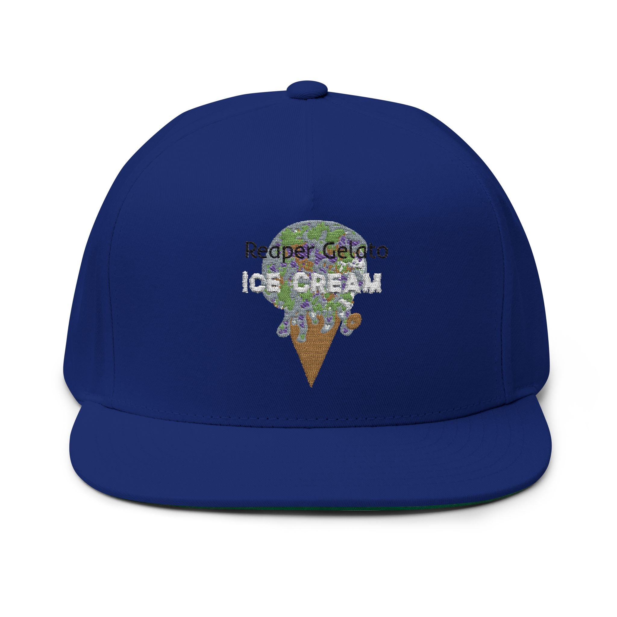 Ice Cream Flat Bill Cap