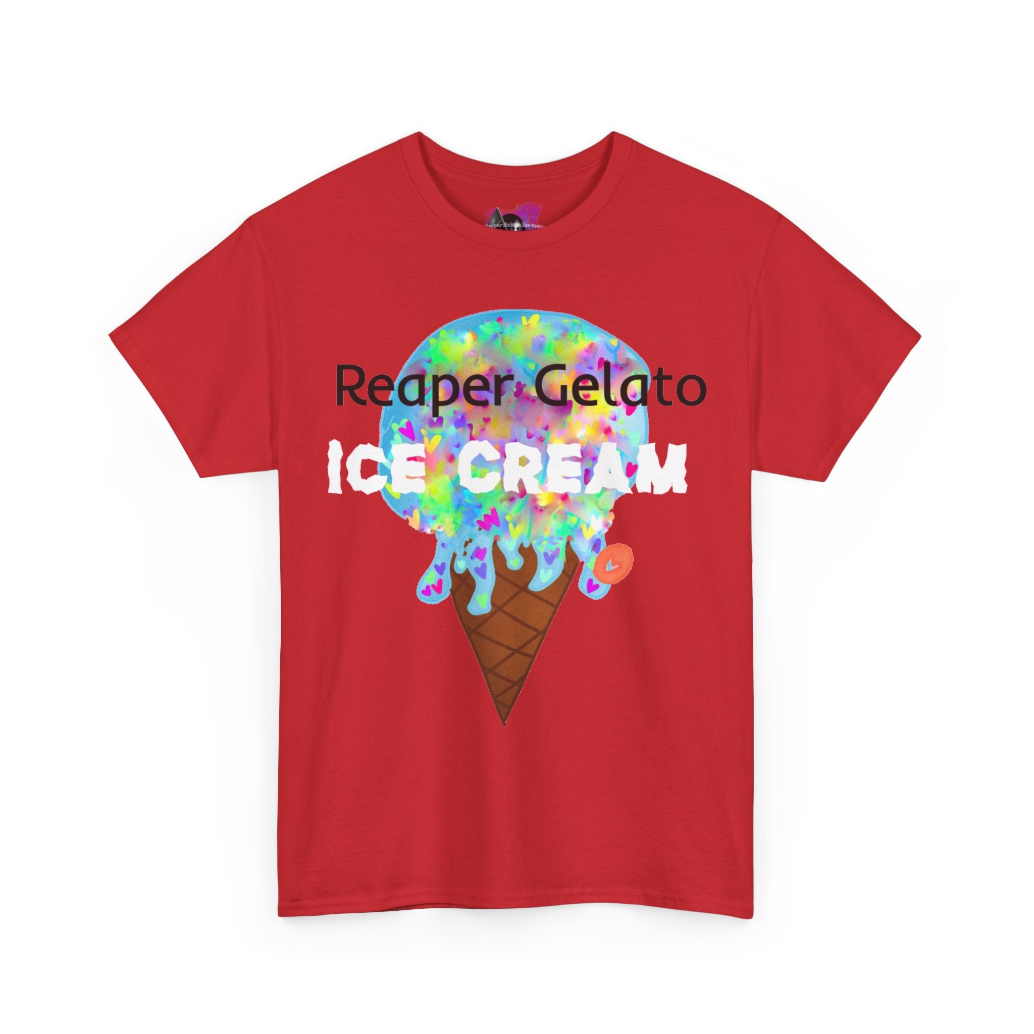 Ice Cream Unisex Heavy Cotton Shirt