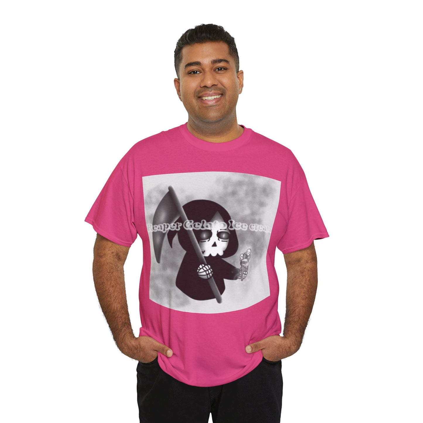 Reaper Gelato Ice Cream Unisex Heavy Cotton Shirt