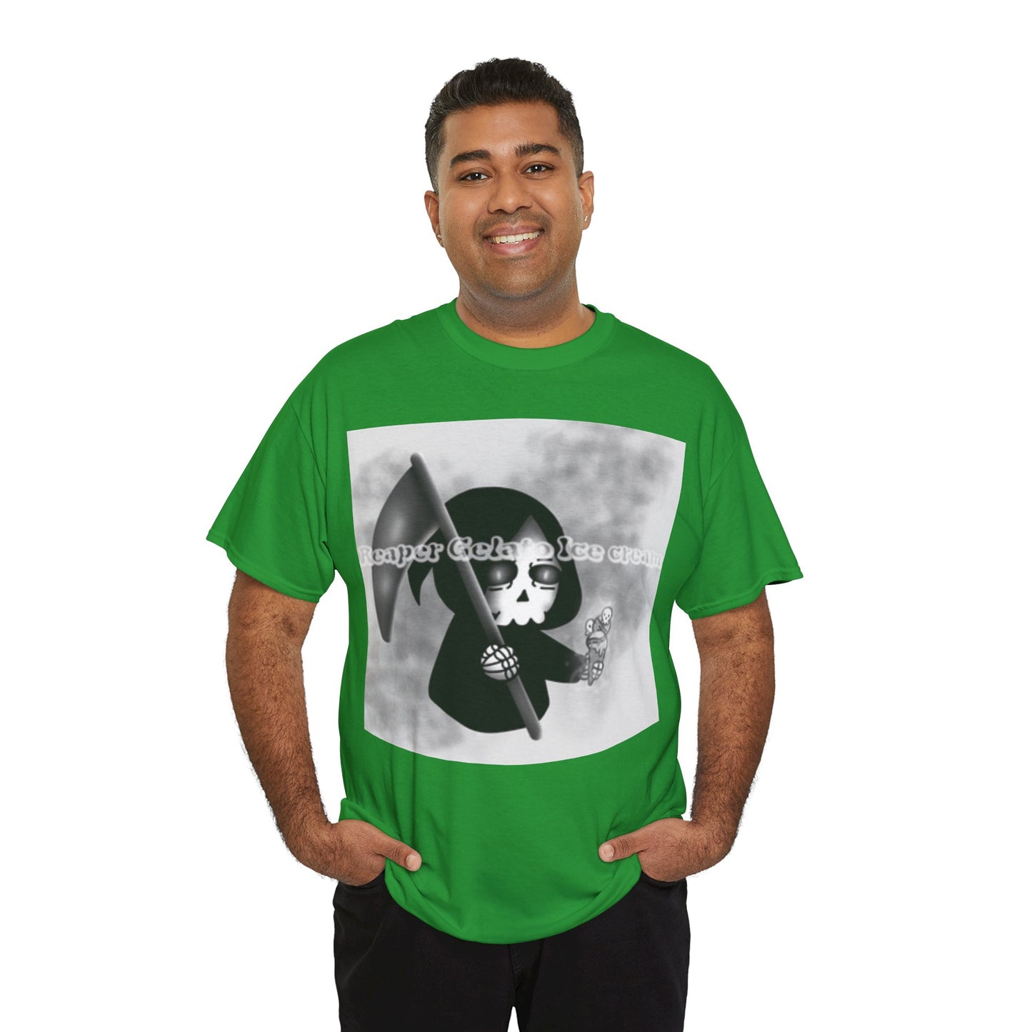 Reaper Gelato Ice Cream Unisex Heavy Cotton Shirt