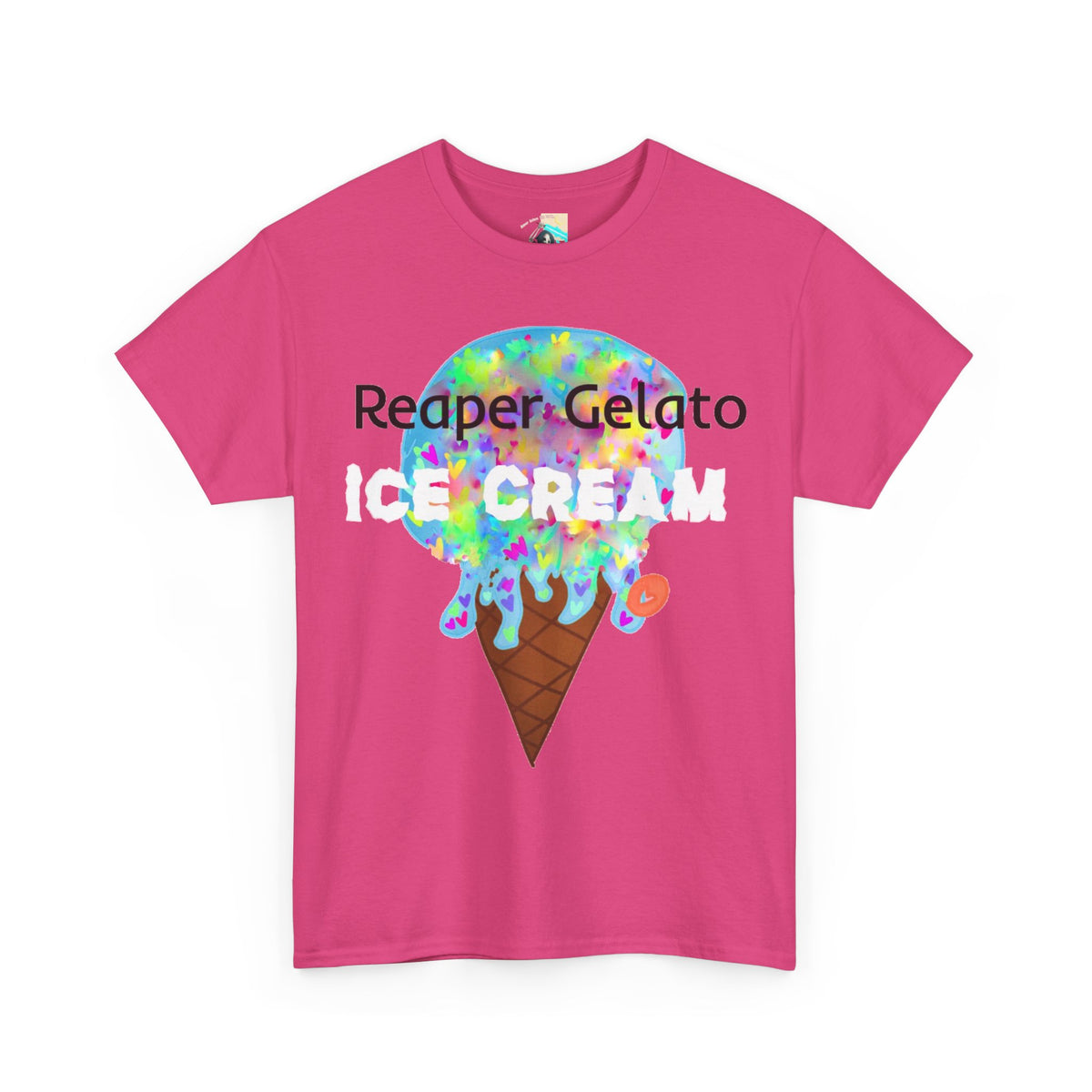 Ice Cream Unisex Heavy Cotton Shirt