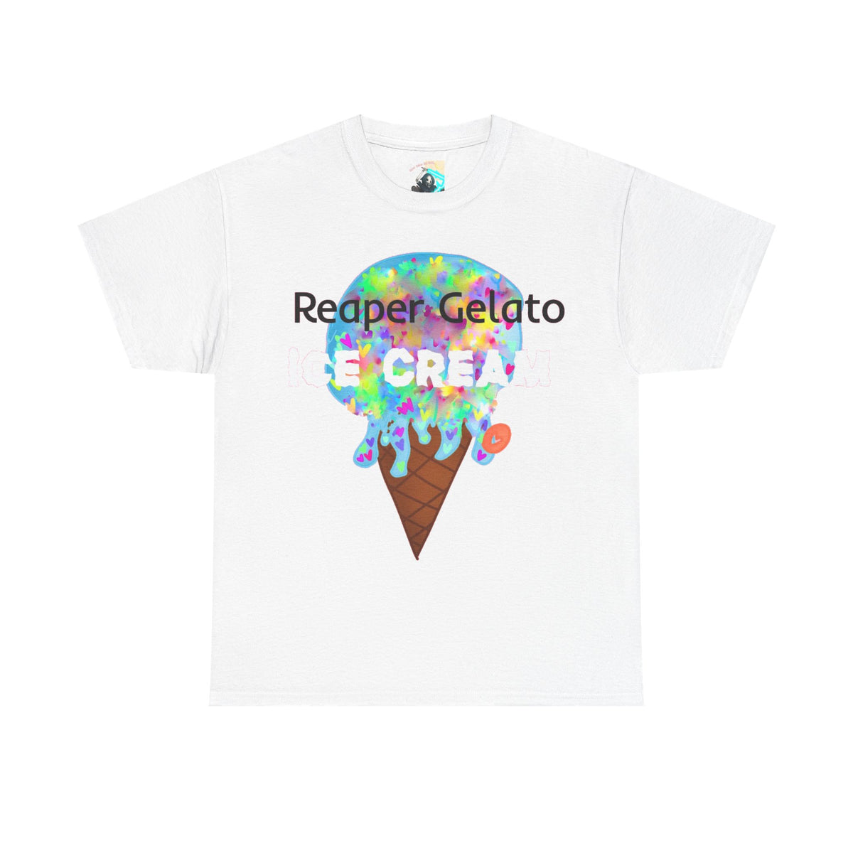 Ice Cream Unisex Heavy Cotton Shirt