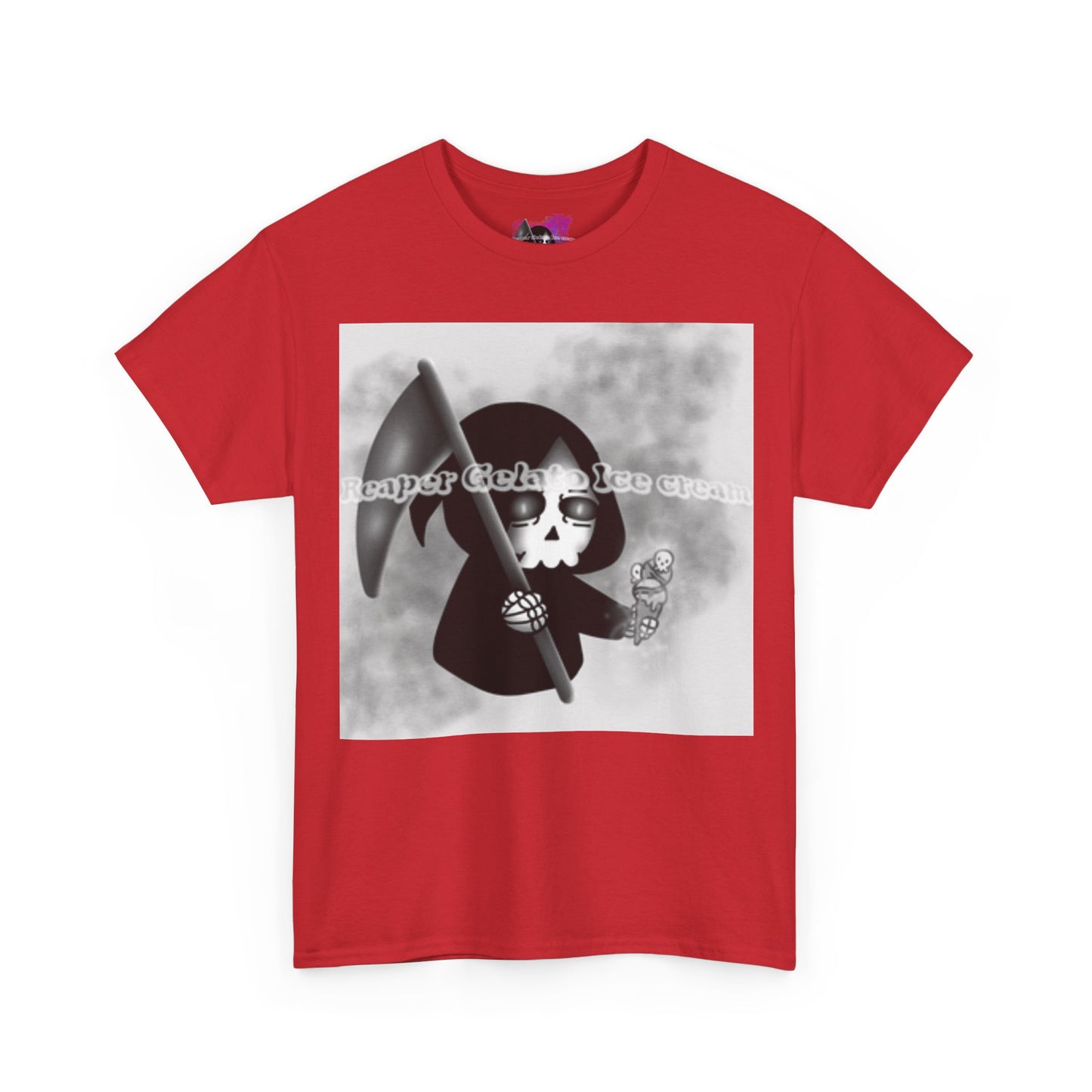 Reaper Gelato Ice Cream Unisex Heavy Cotton Shirt