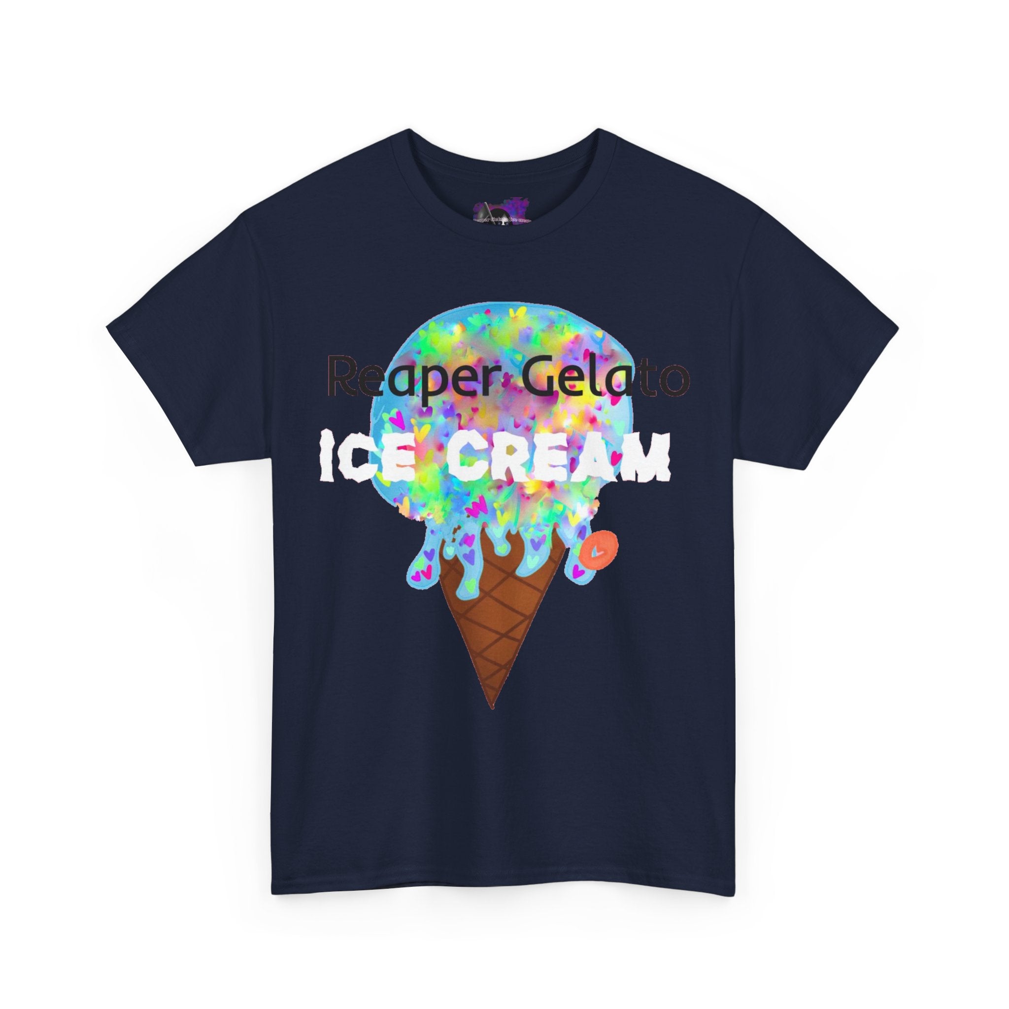 Ice Cream Unisex Heavy Cotton Shirt