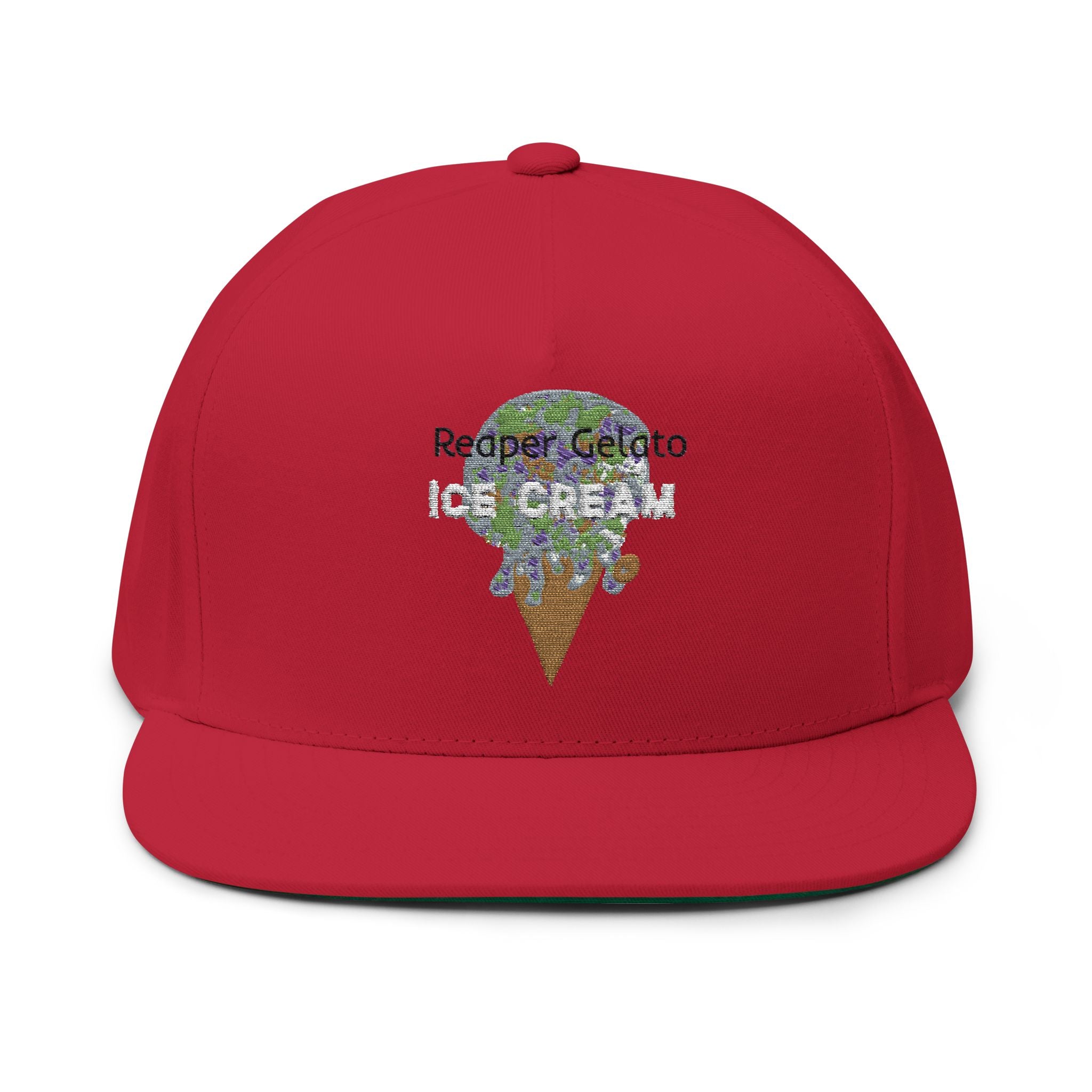 Ice Cream Flat Bill Cap