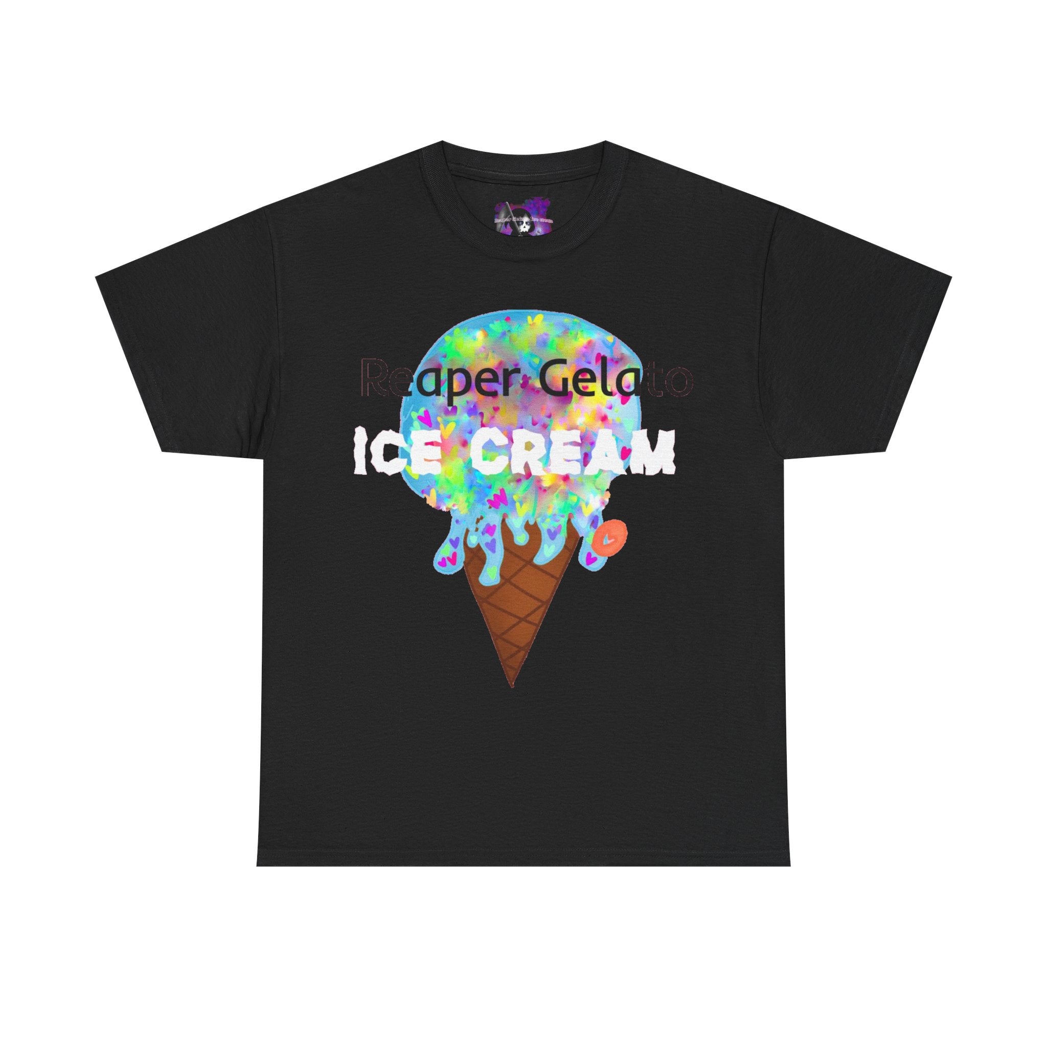 Ice Cream Unisex Heavy Cotton Shirt