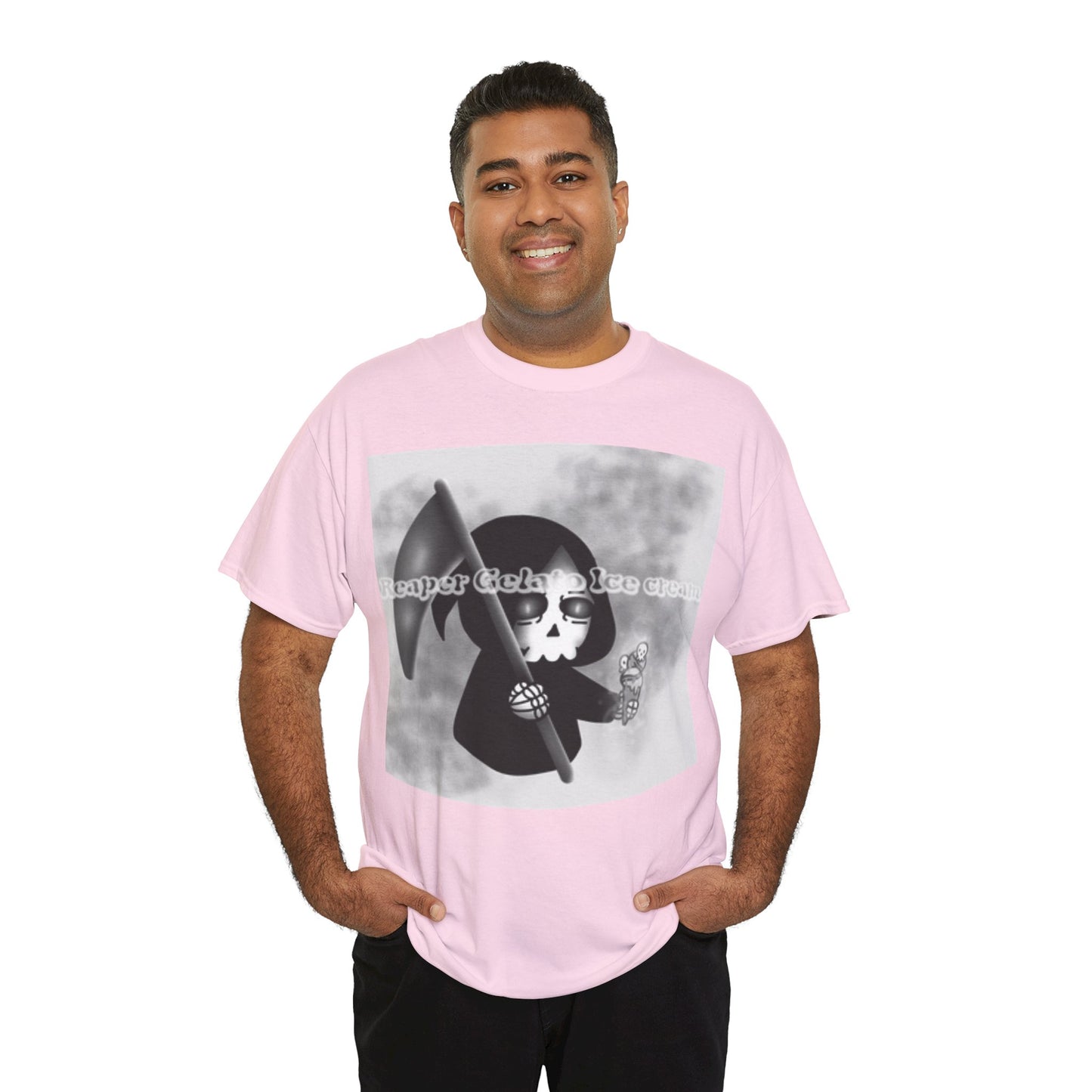 Reaper Gelato Ice Cream Unisex Heavy Cotton Shirt