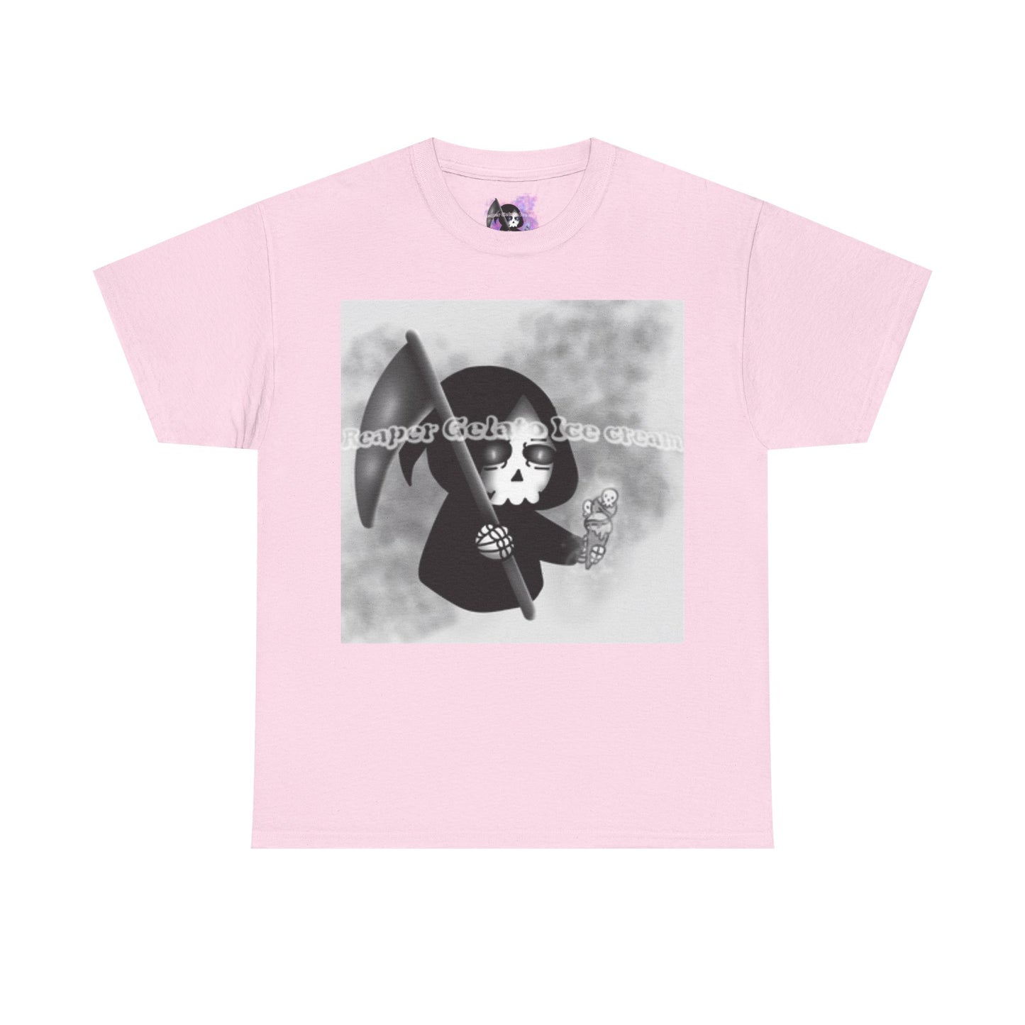 Reaper Gelato Ice Cream Unisex Heavy Cotton Shirt