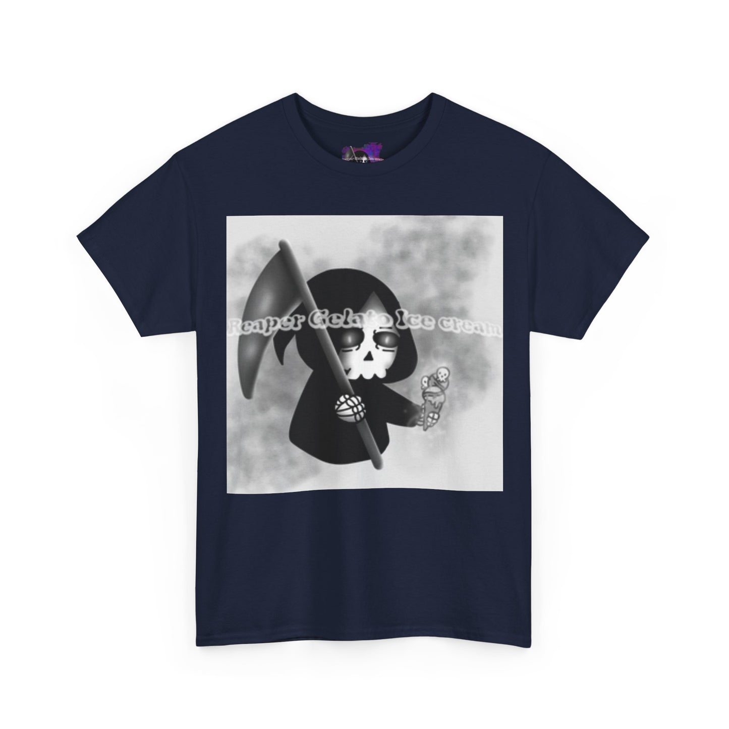 Reaper Gelato Ice Cream Unisex Heavy Cotton Shirt